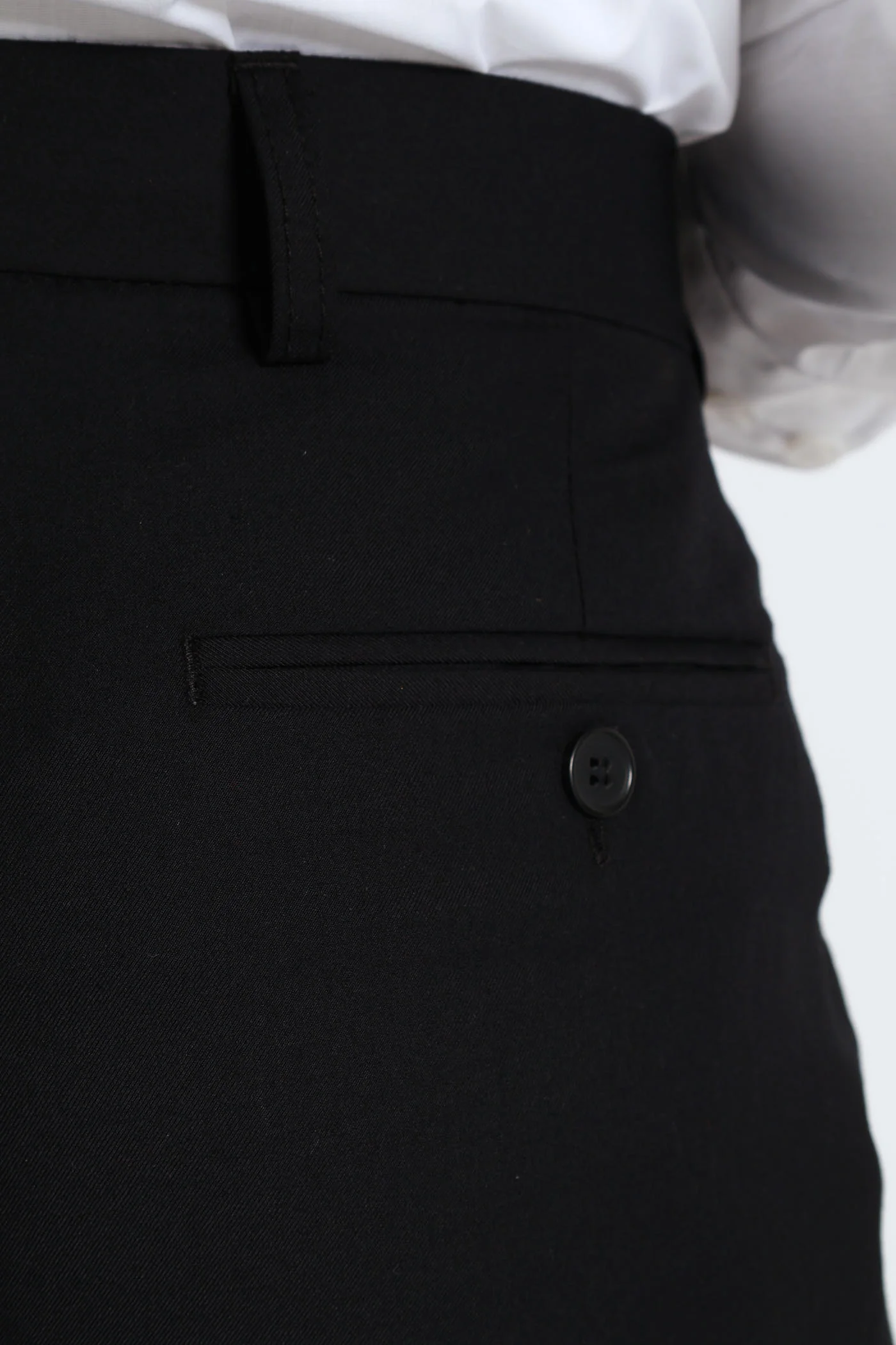 Basic Smart Trouser - Black - Image 6