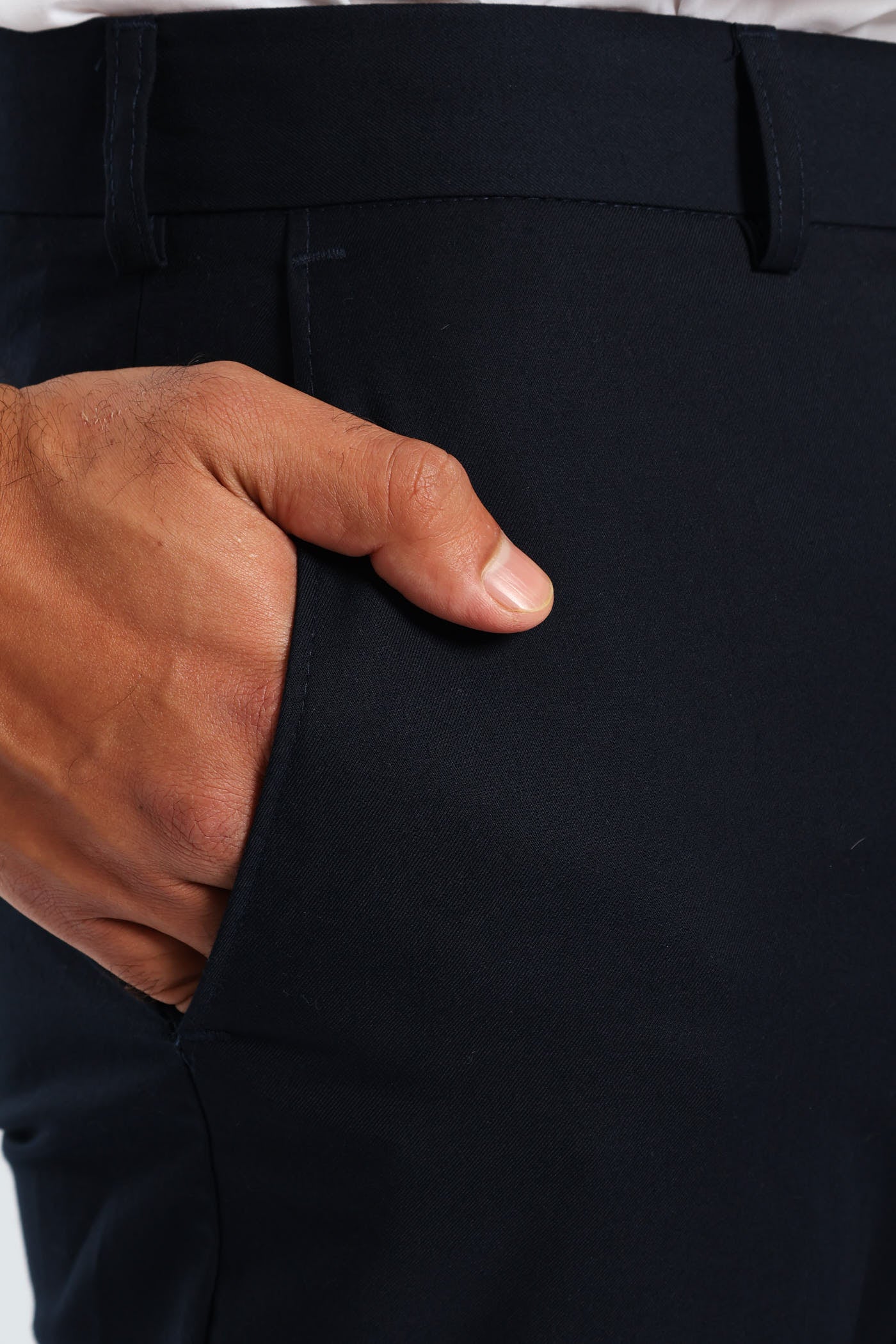 Basic Smart Trouser - Navy - Image 5