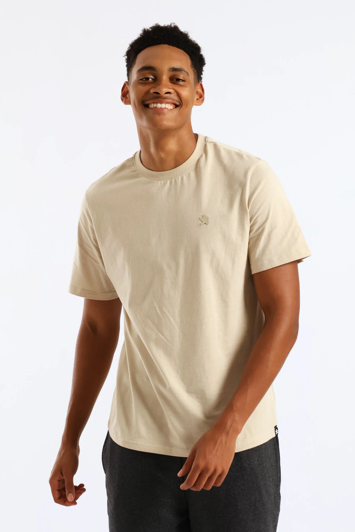Basic Tee - Stone - Image 3