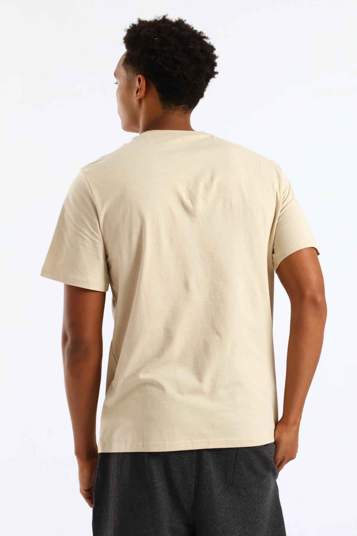 Basic Tee - Stone - Image 5