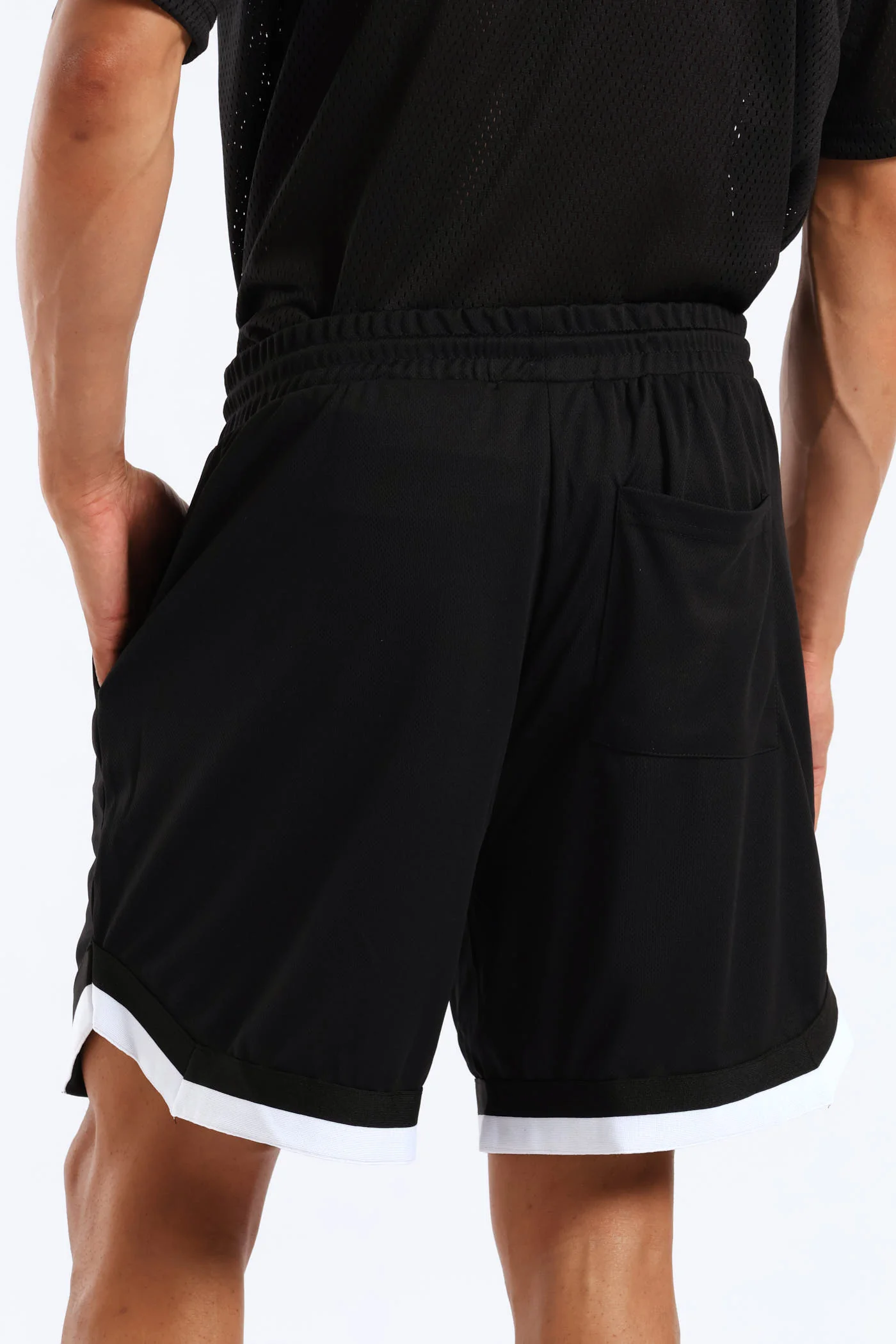 Basketball Shorts - Black - Image 5