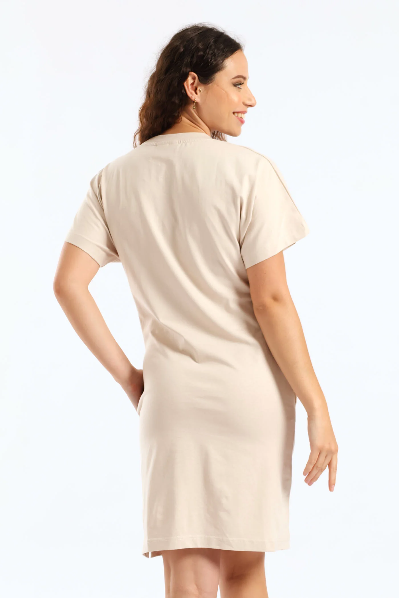 Batwing Downdress - Stone - Image 4