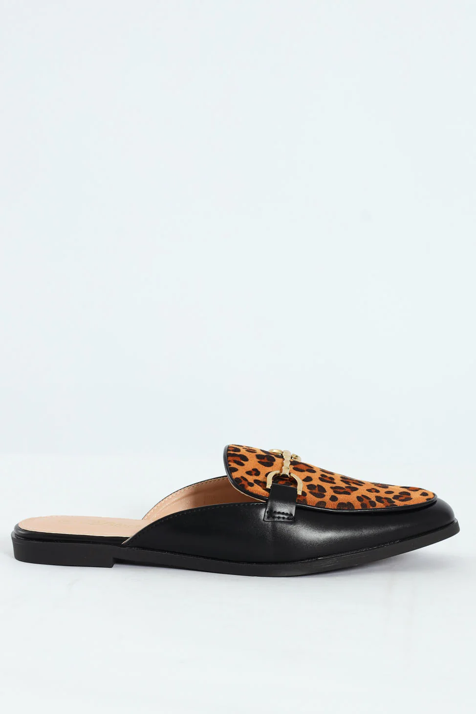 Baylee 1 Closed Toe Mule Push In - Animal Print - Image 3