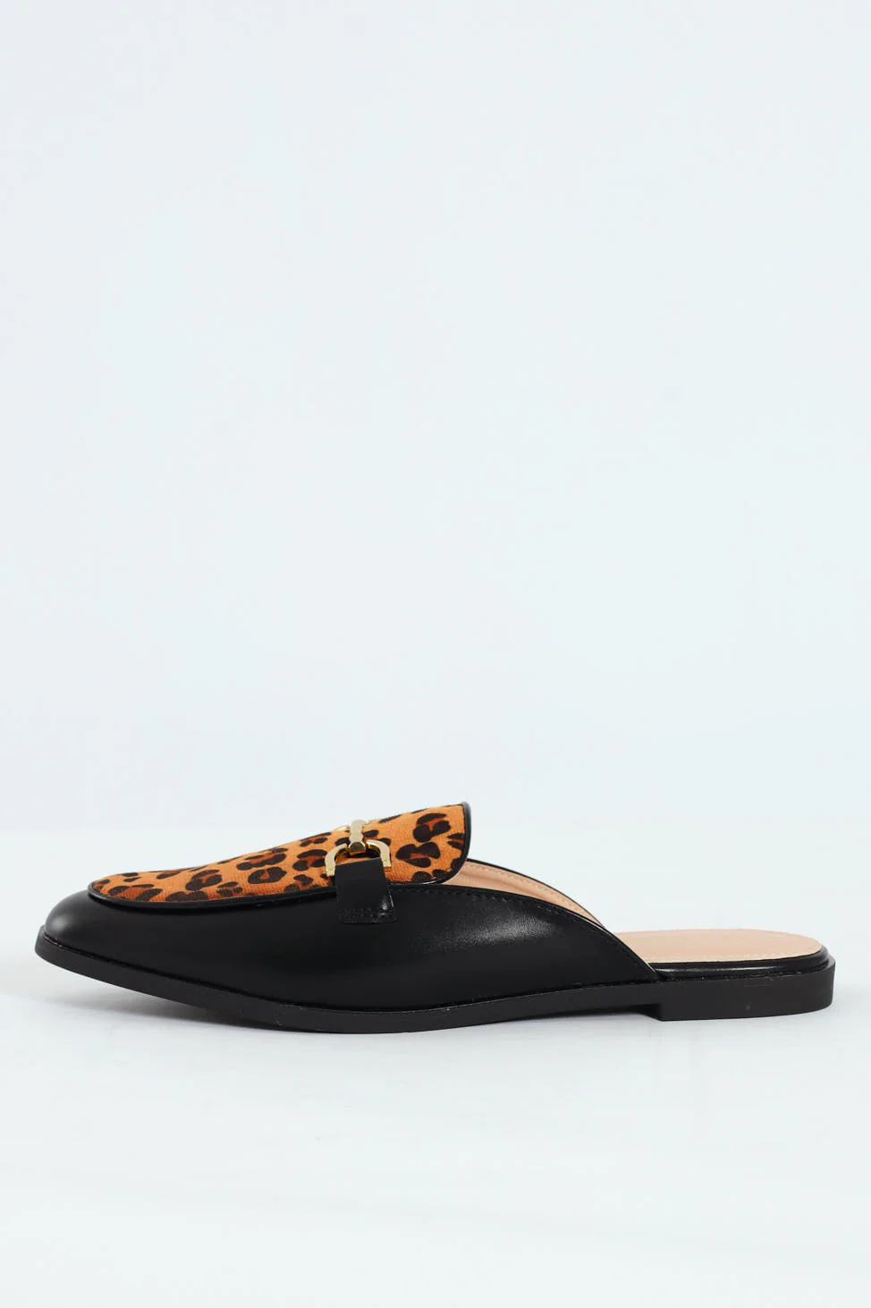 Baylee 1 Closed Toe Mule Push In - Animal Print - Image 4