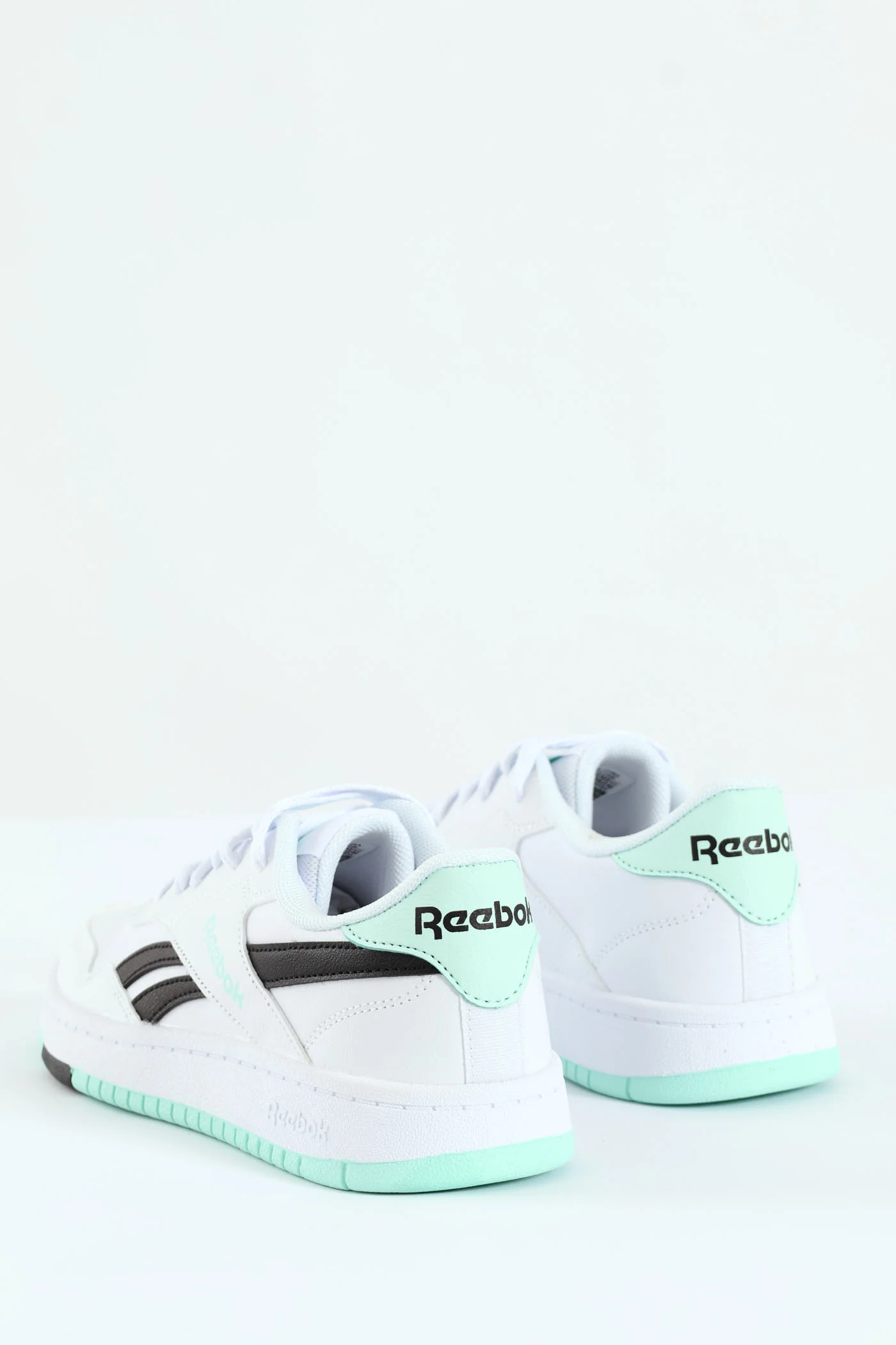 BB 1000 Classic Lace Up Sneaker - White/Black - Image 2