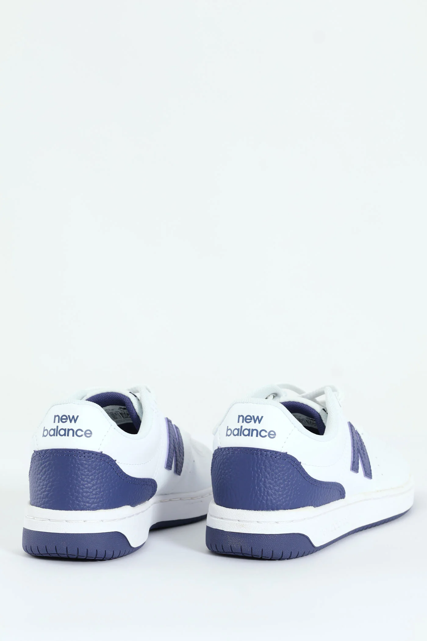 BB80 Court Lace Up Sneaker - White/Navy - Image 2