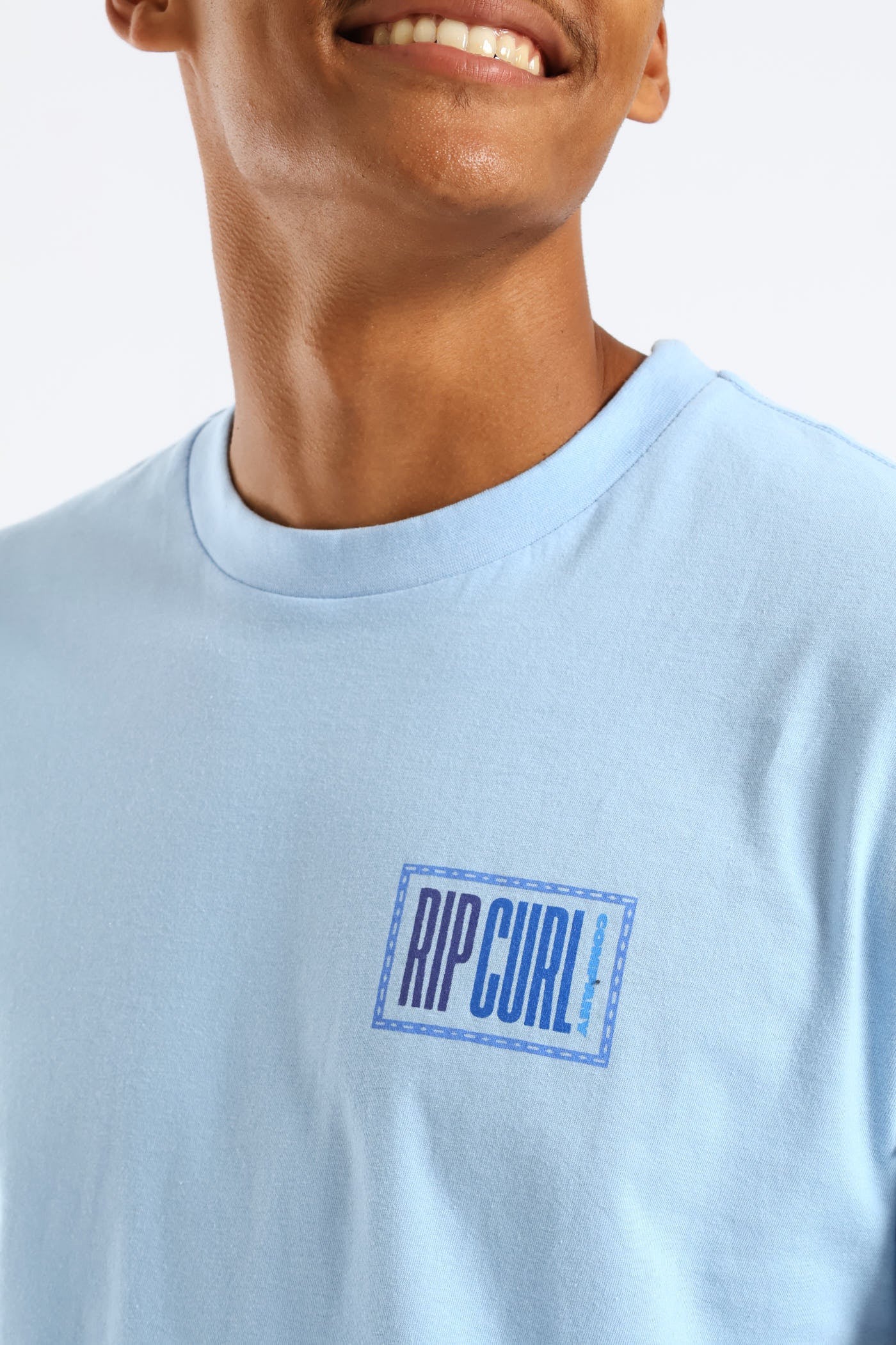 Beach Street Tee - Light Blue - Image 2