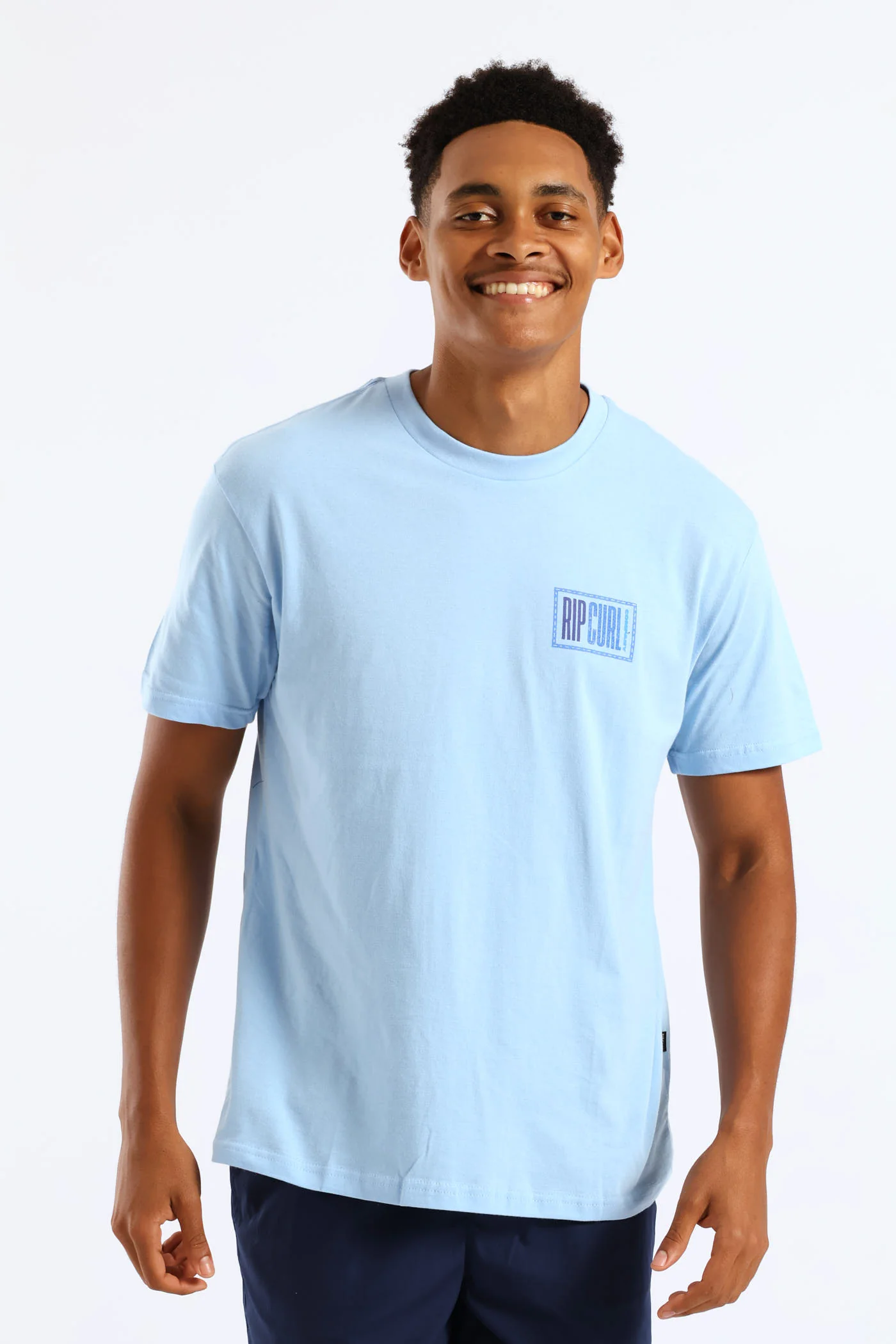 Beach Street Tee - Light Blue - Image 3