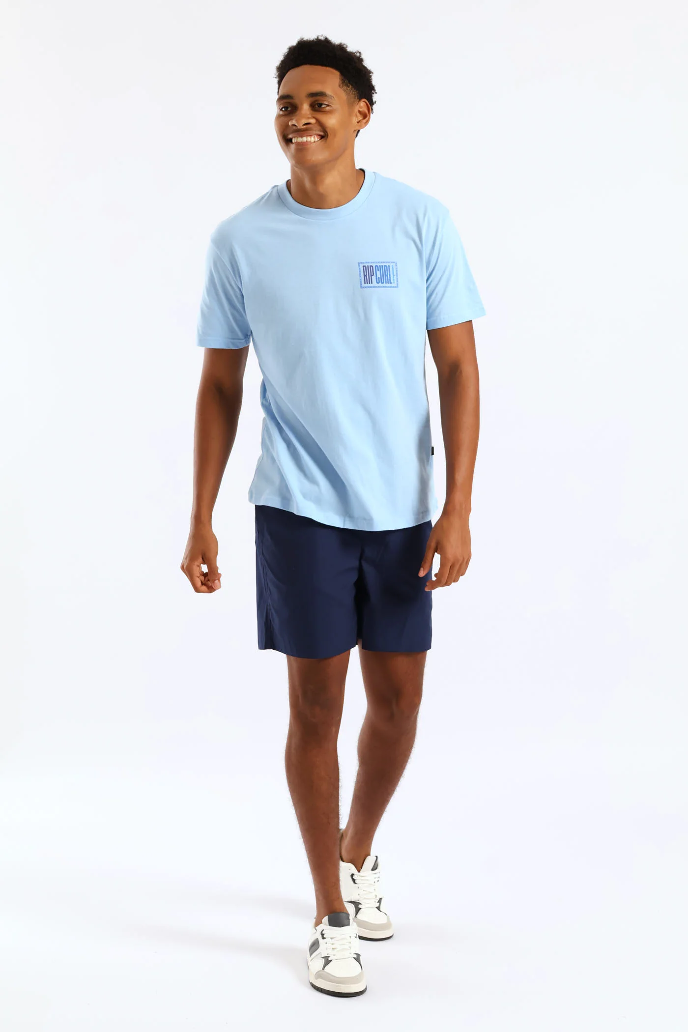 Beach Street Tee - Light Blue - Image 4