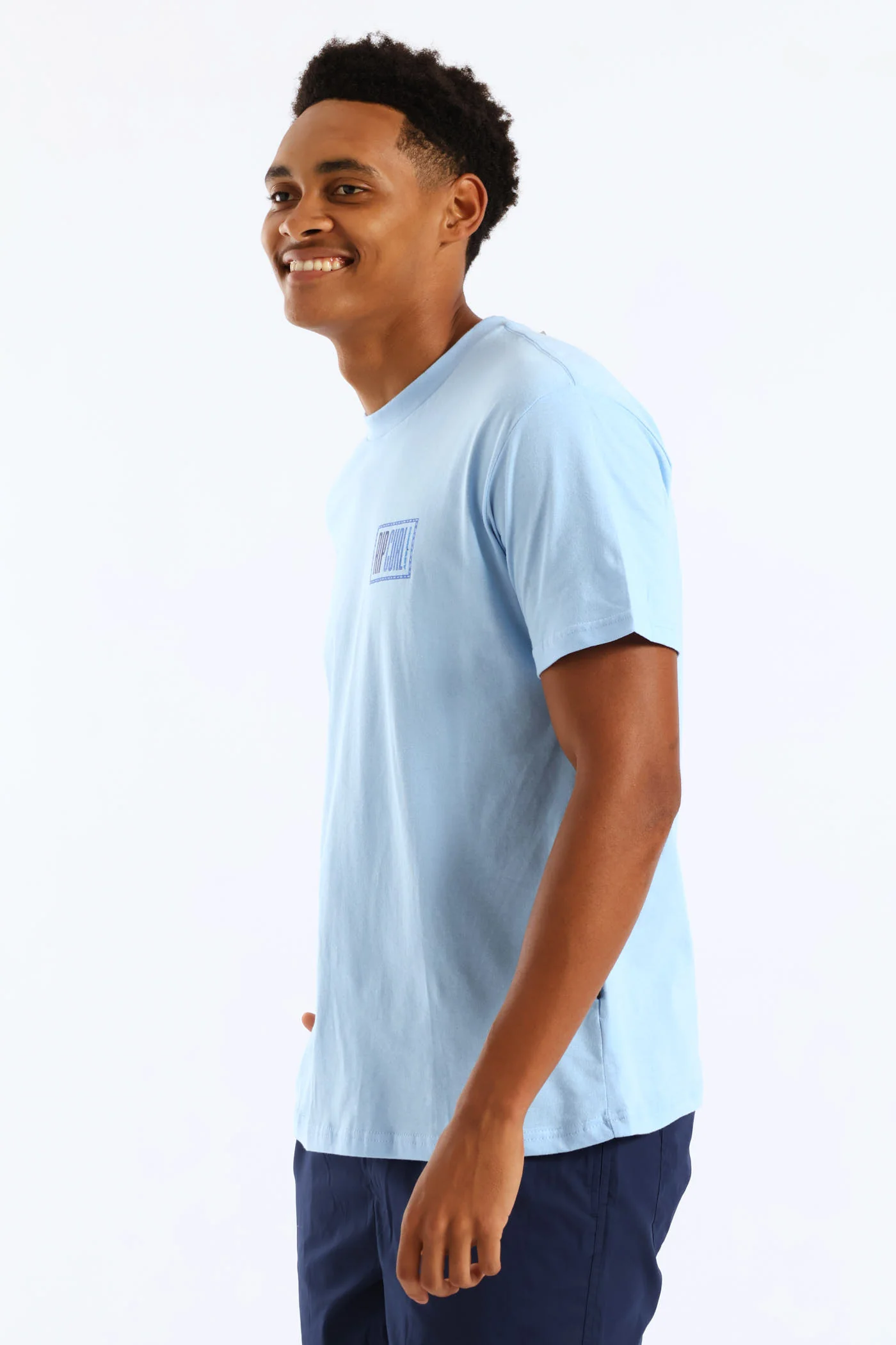 Beach Street Tee - Light Blue - Image 5