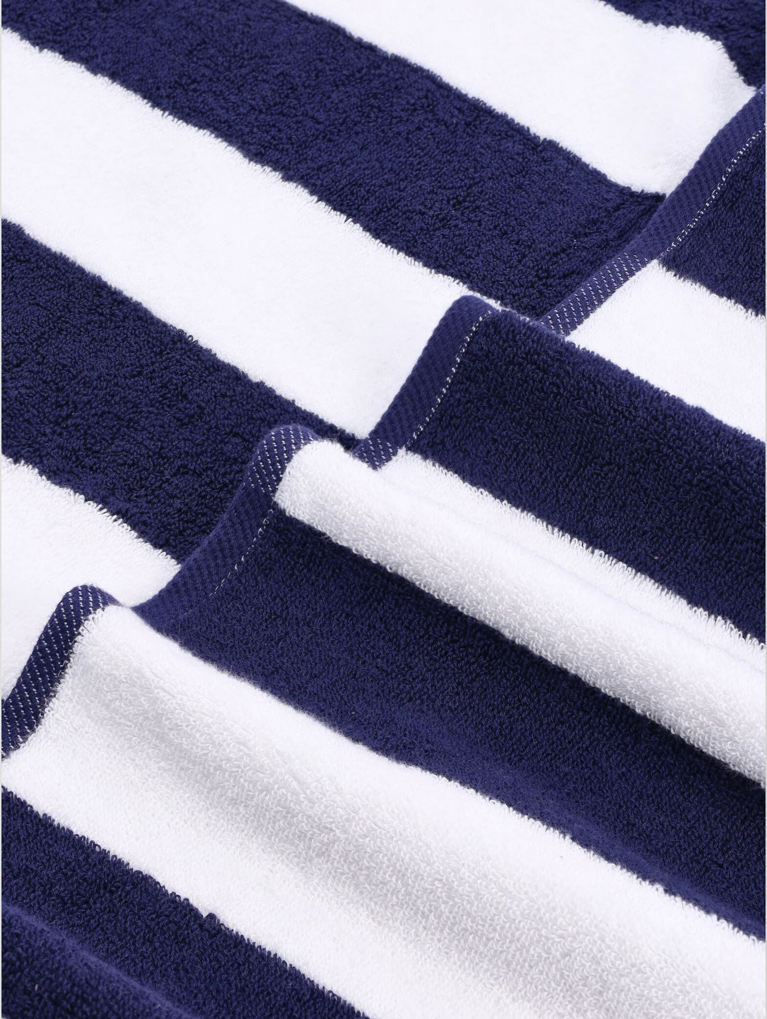 Beach Towel Christy Stripe - Navy - Image 3
