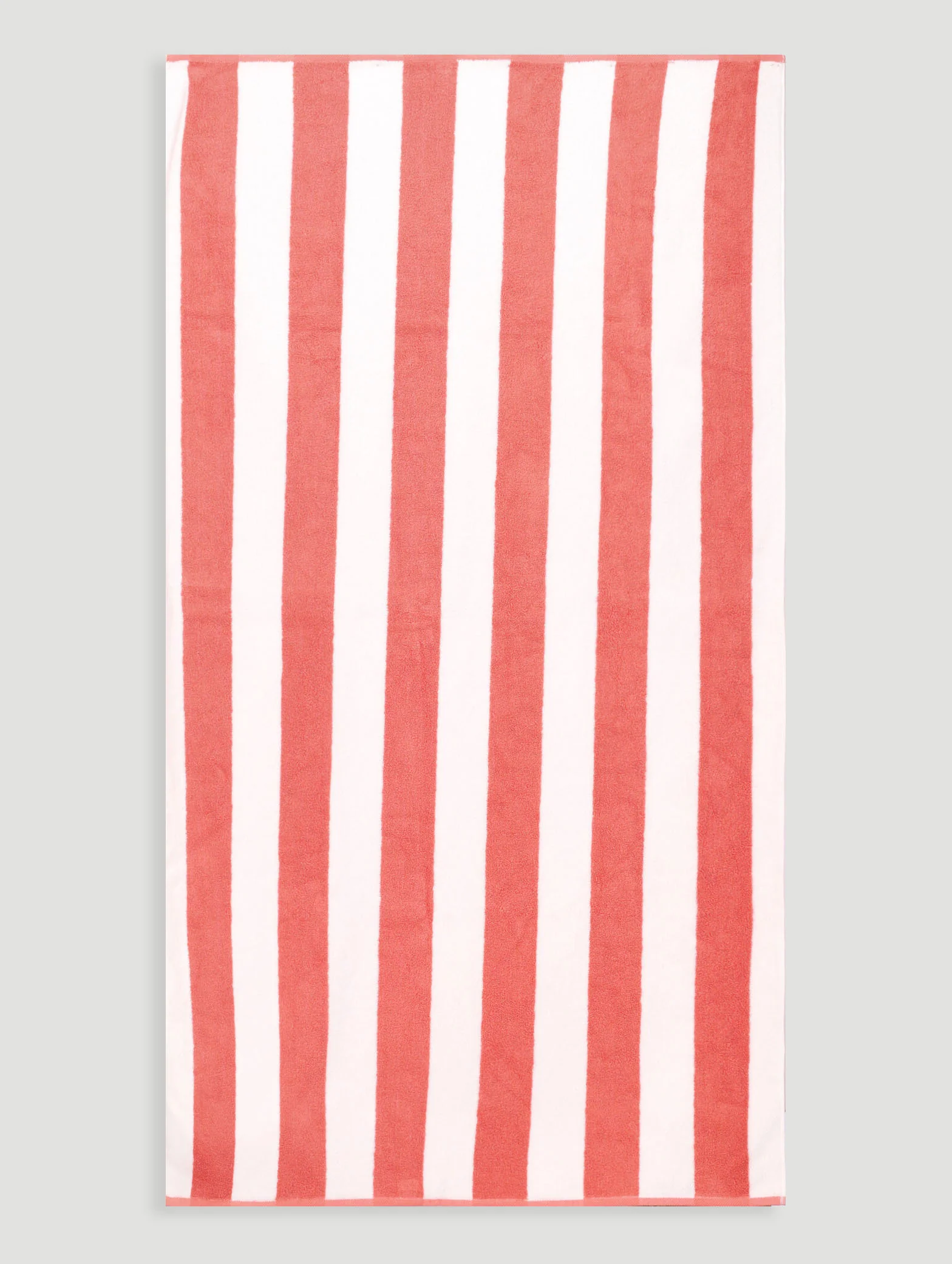 Beach Towel Christy Stripe - Coral - Image 2