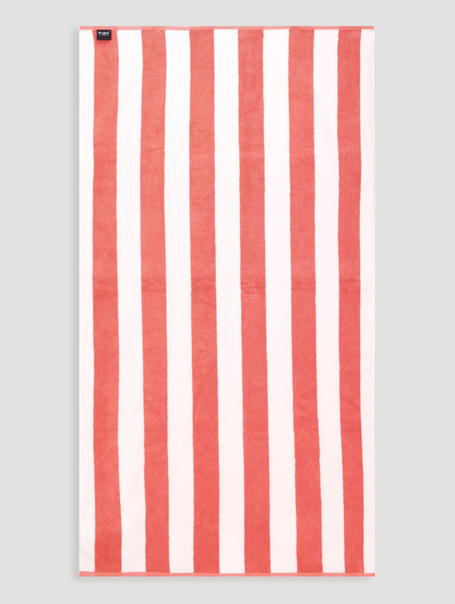 Beach Towel Christy Stripe - Coral - Image 4