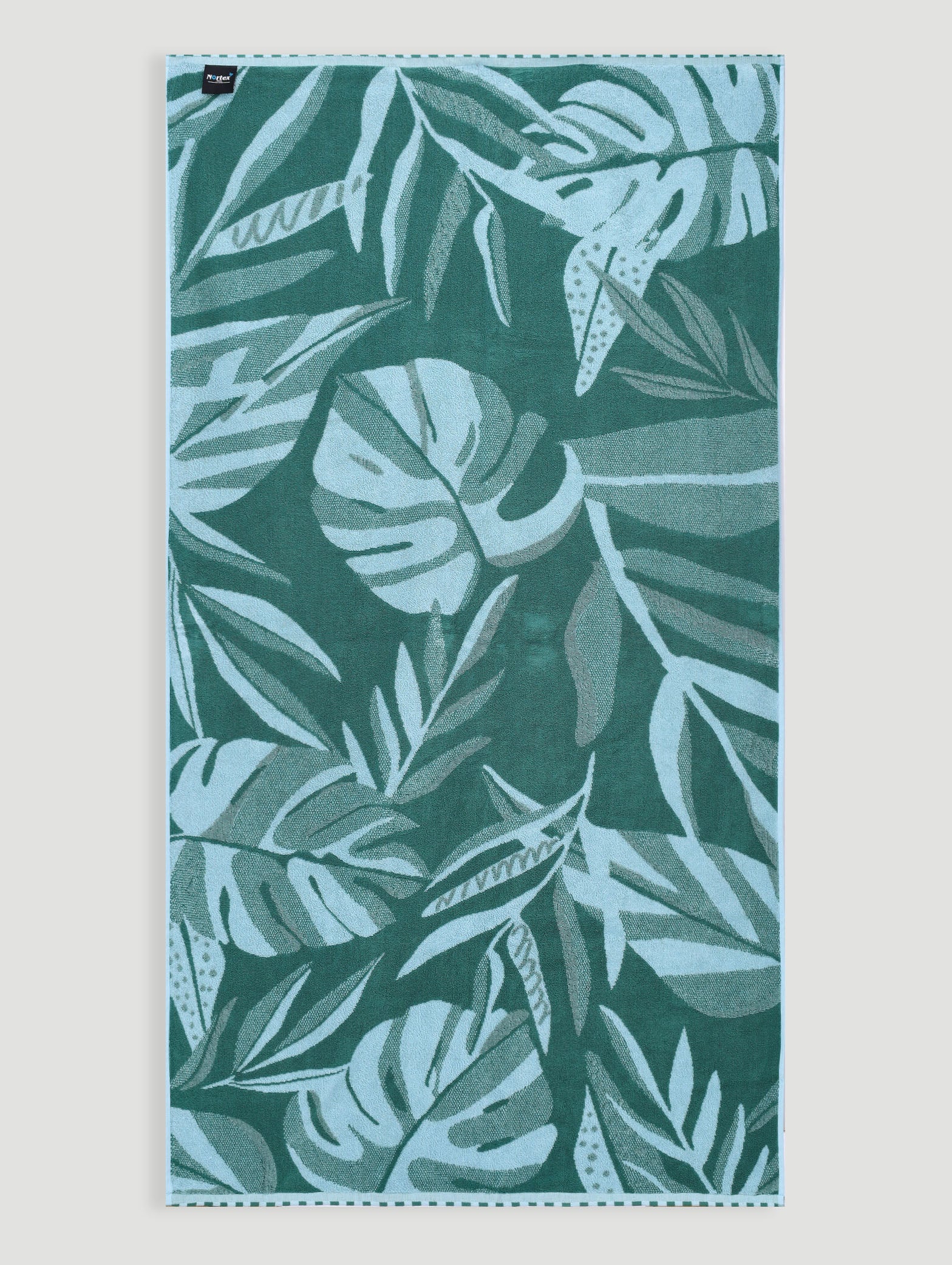 Beach Towel Leafy - Green - Image 4