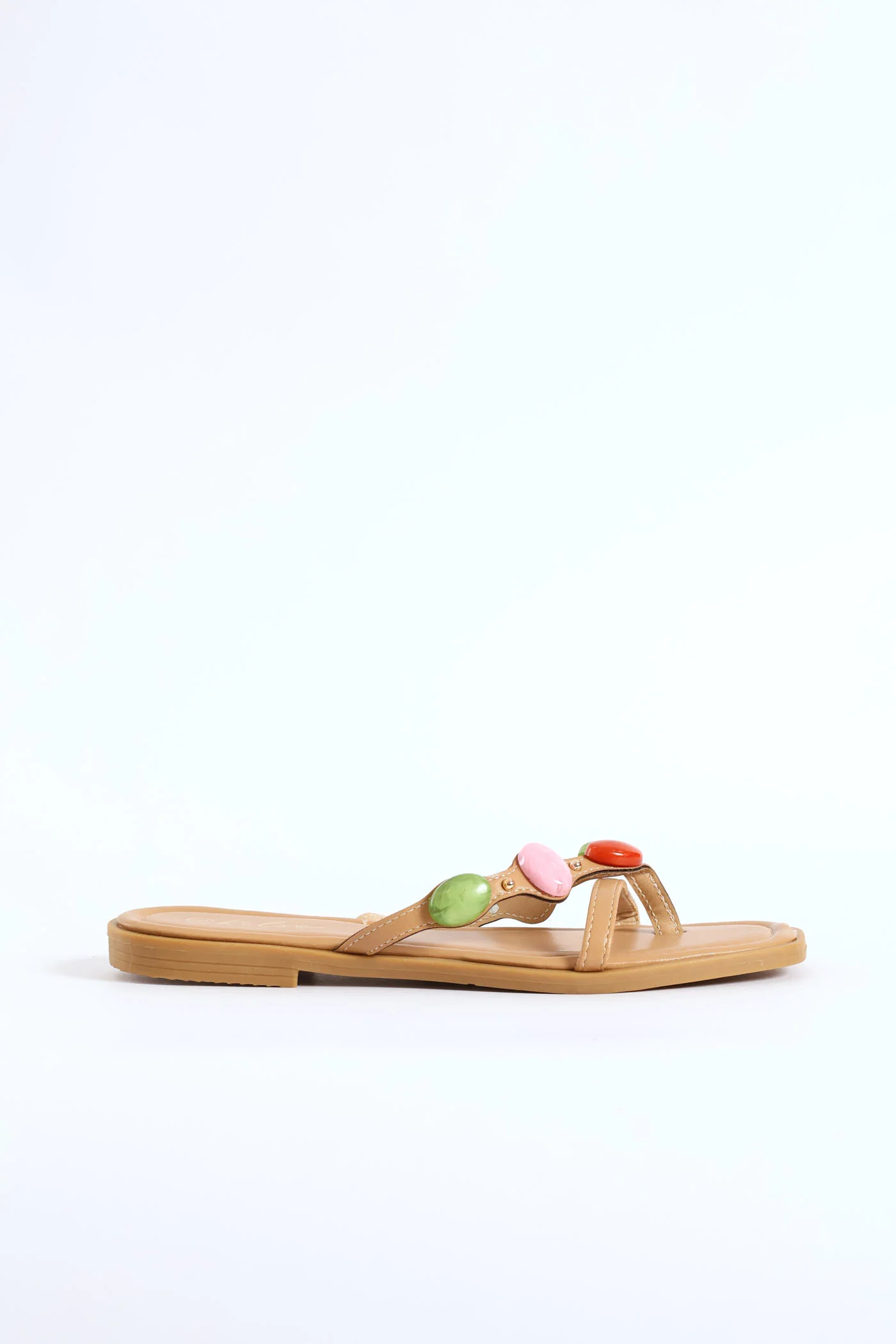 Beaded Thong Sandal - Multi - Image 3