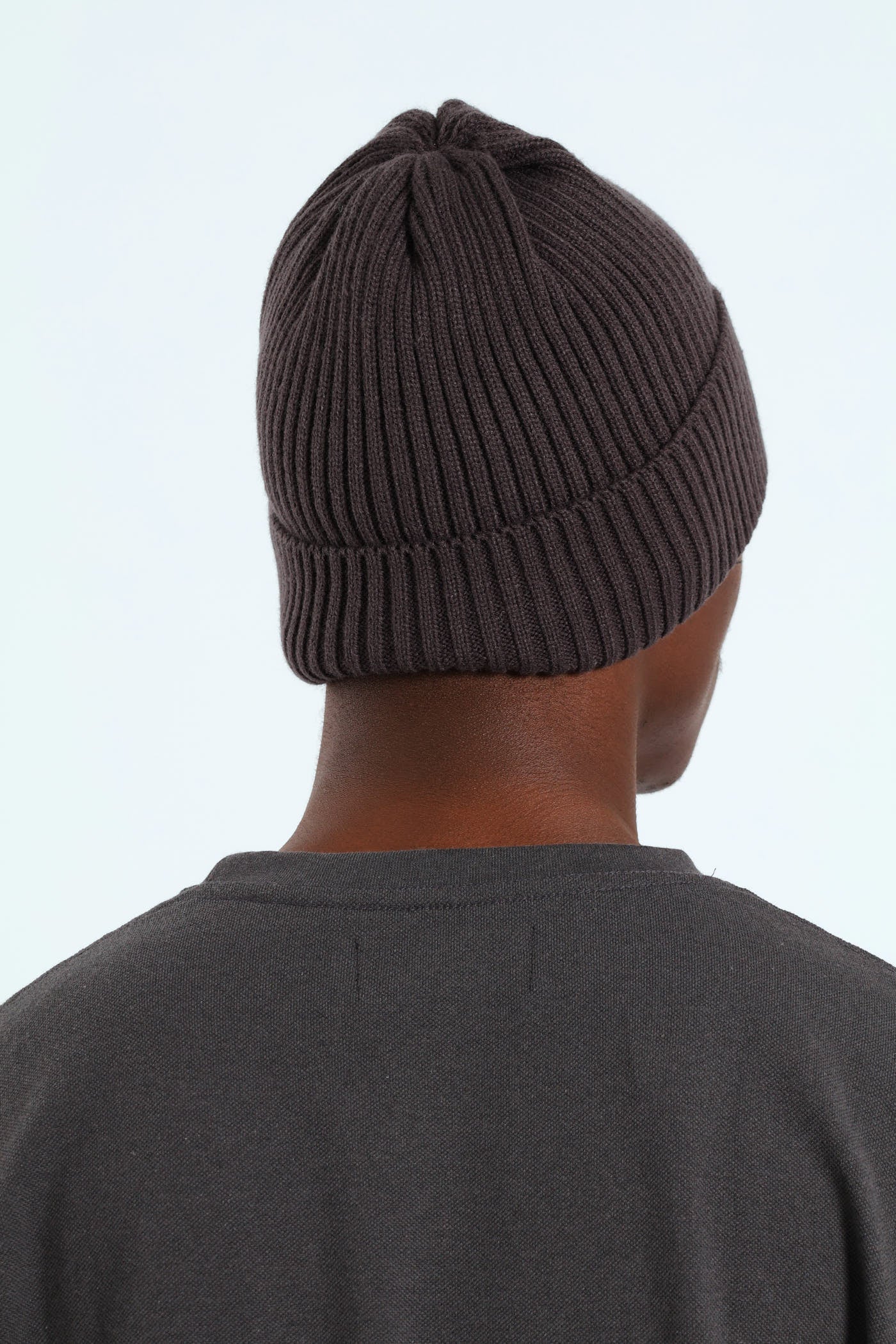 Beanie With Lining - Grey - Image 3