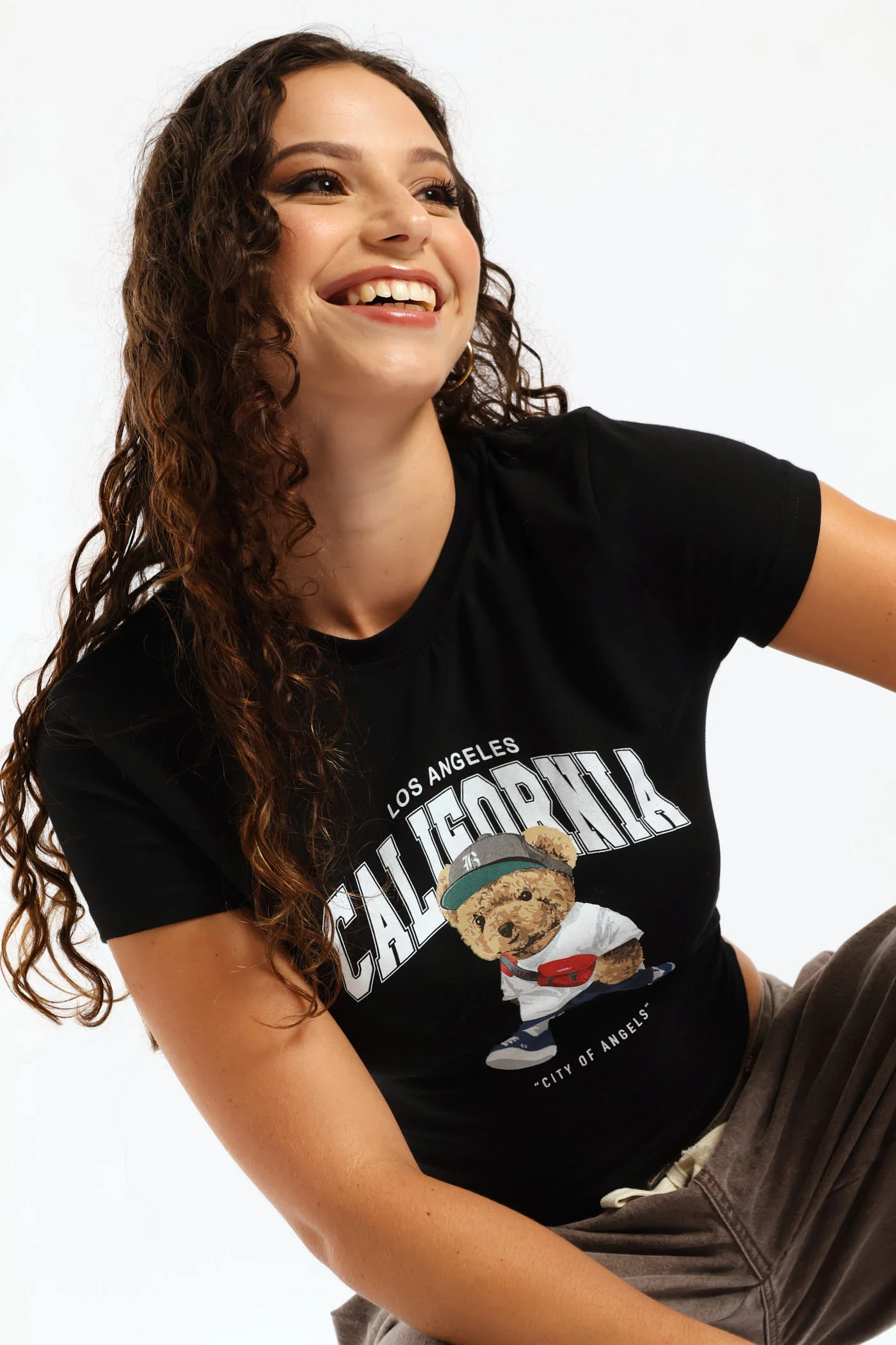 Bear Baby Tee - Black - Image 3