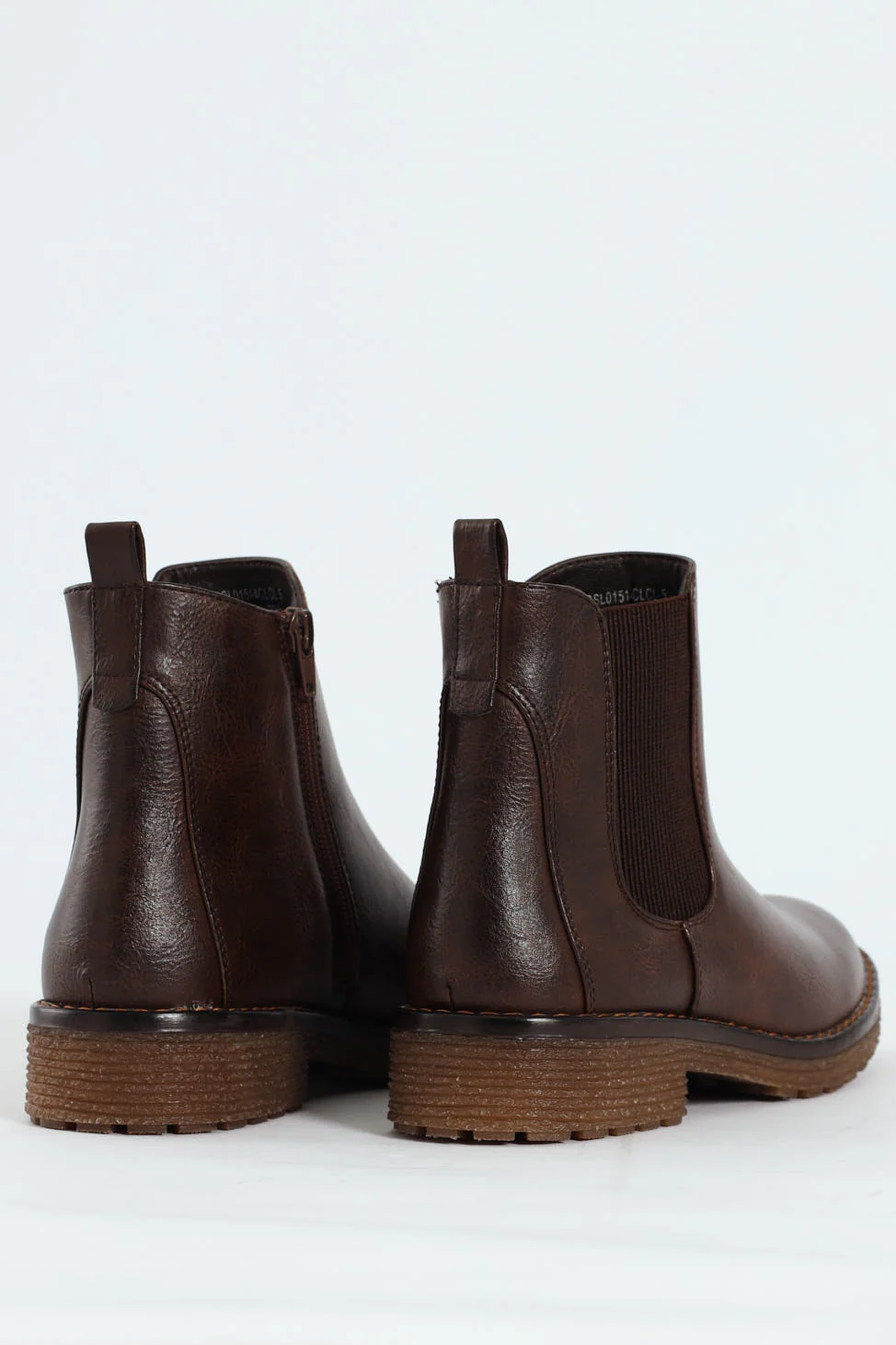 Belinda Lug Sole Chelsea Boot - Chocolate - Image 5
