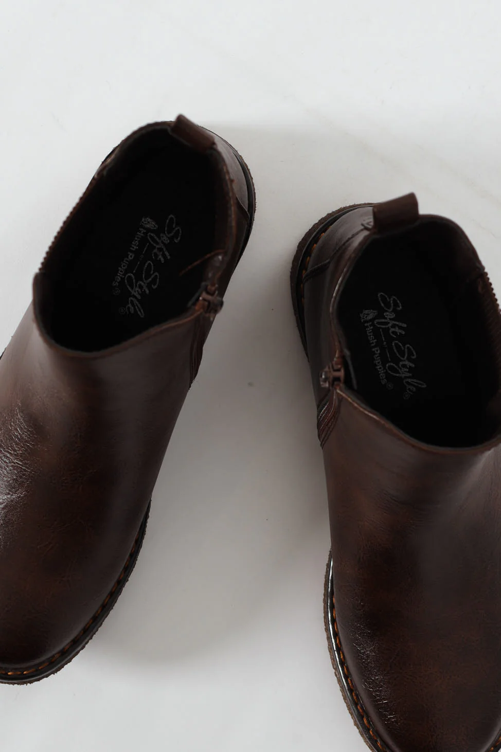 Belinda Lug Sole Chelsea Boot - Chocolate - Image 7