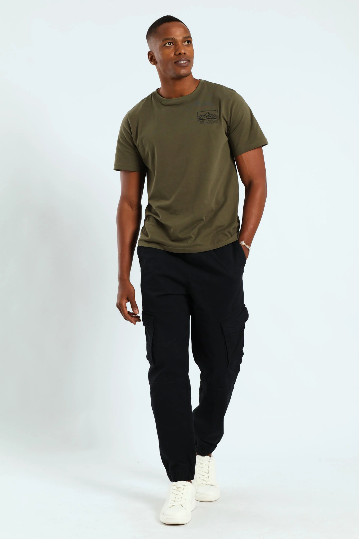 Bellows Cargo Jogger - Black - Image 5