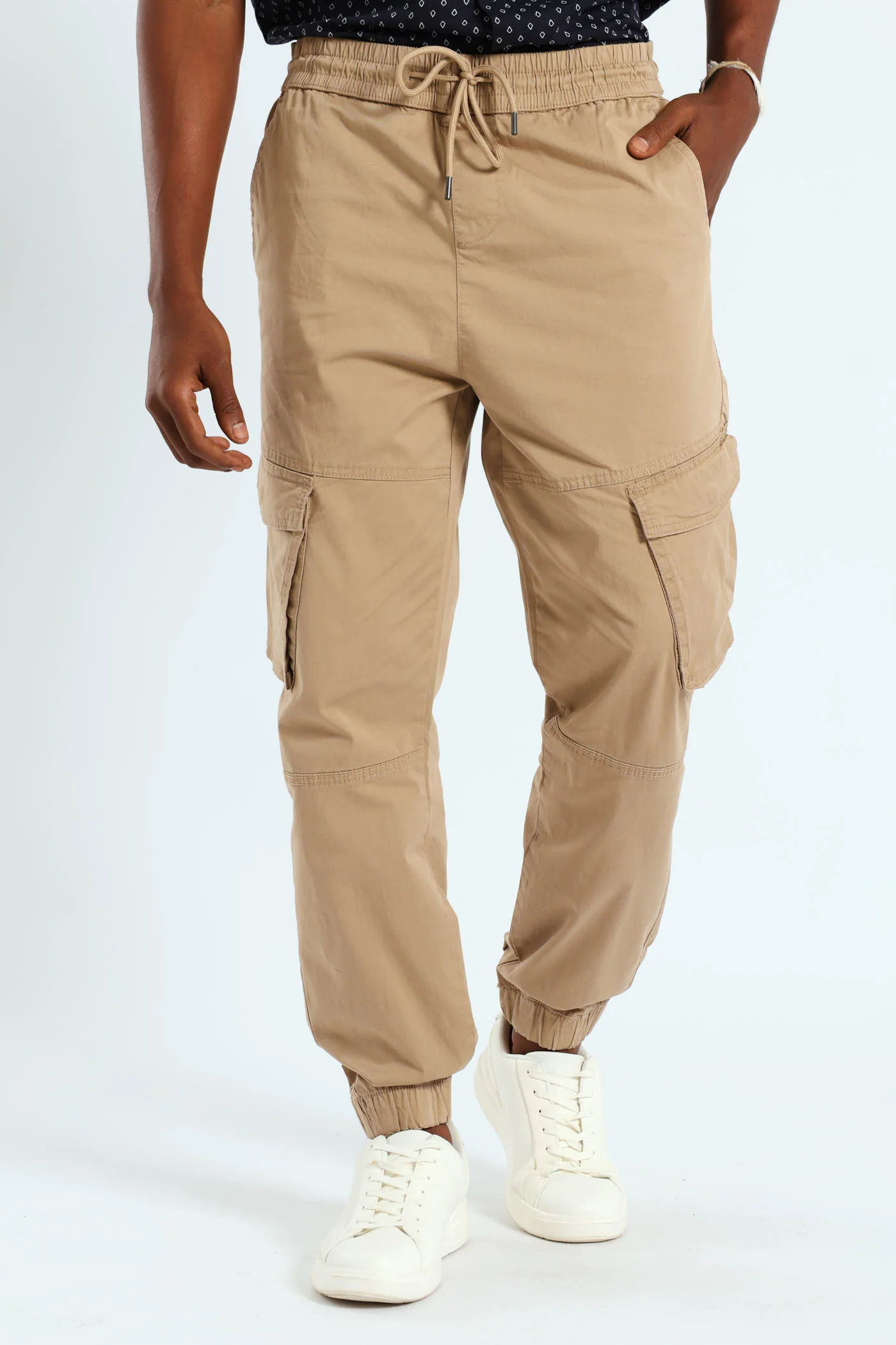 Bellows Cargo Jogger - Stone - Image 2