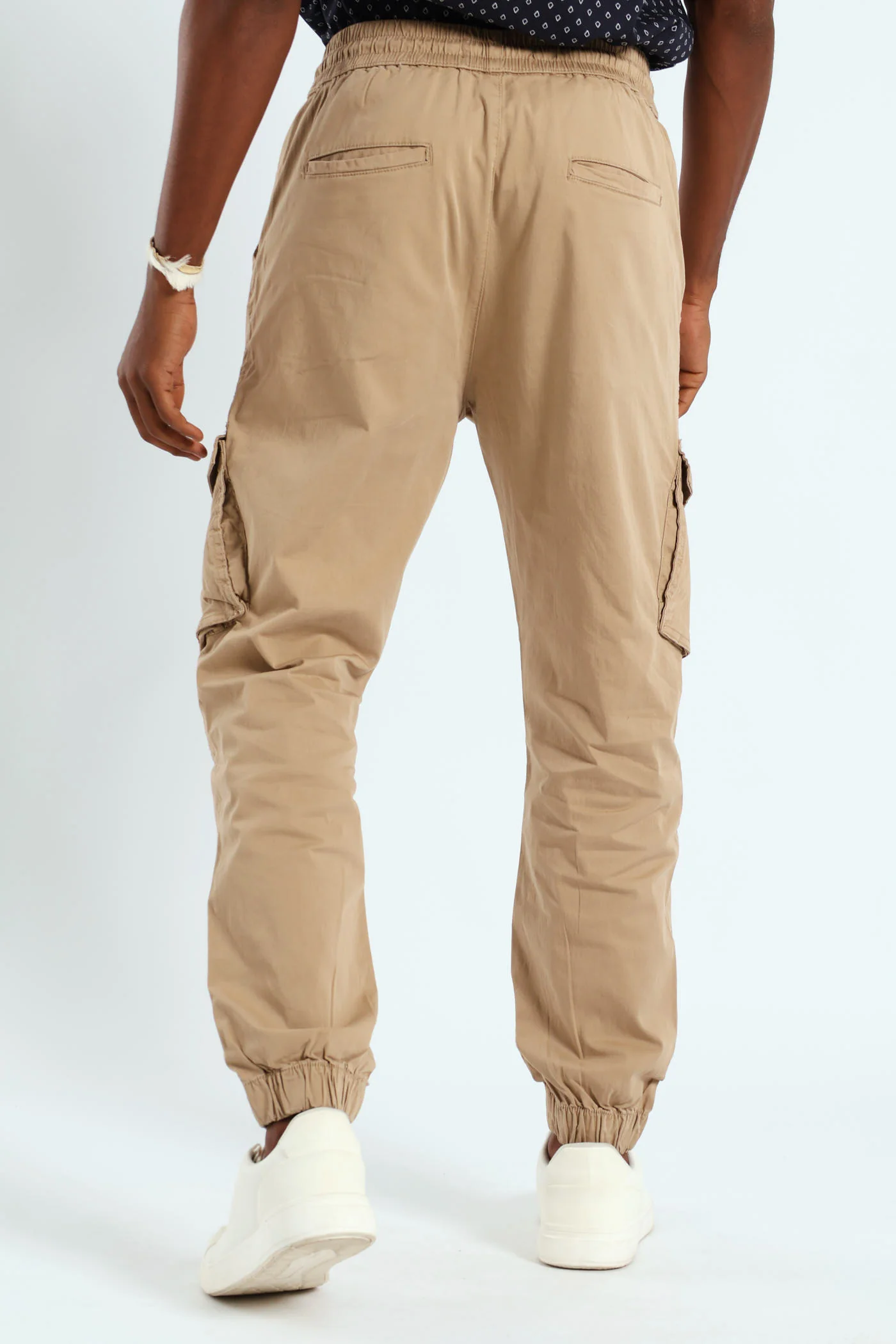 Bellows Cargo Jogger - Stone - Image 4