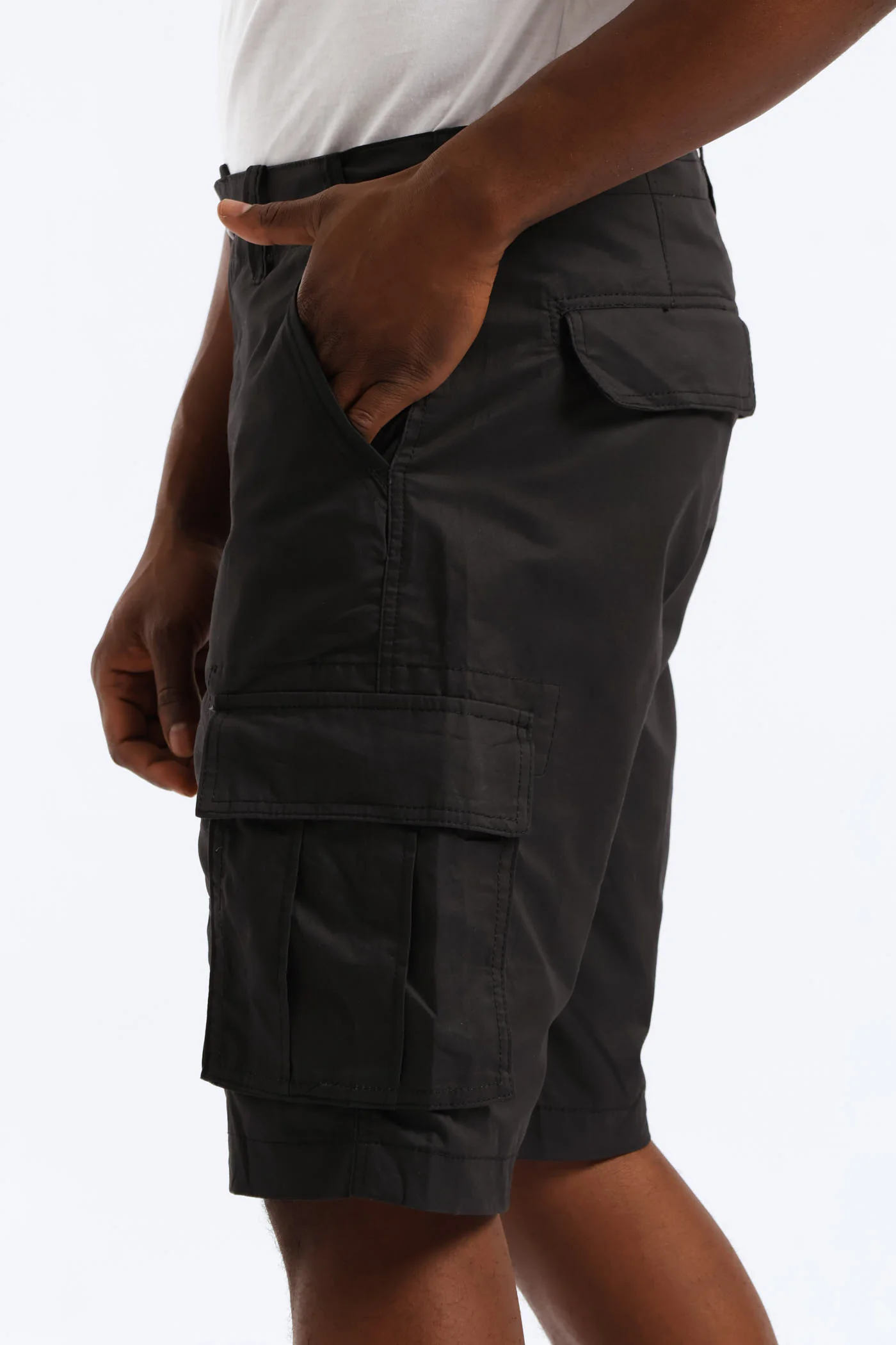 Bellows Cargo Short - Black - Image 2