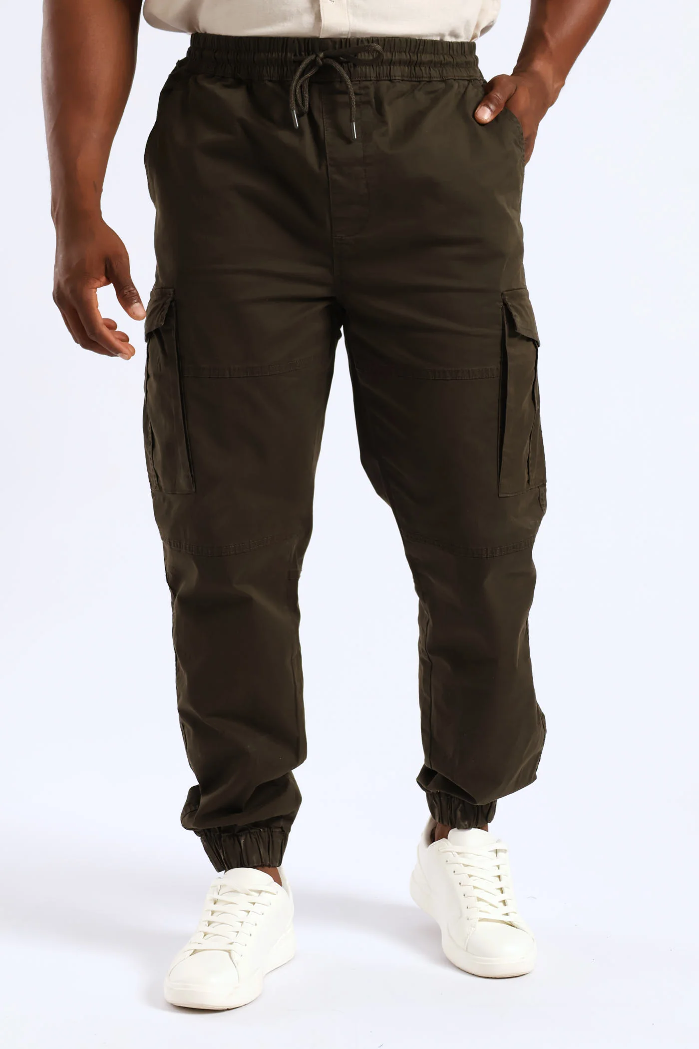 Bellows Pocket Cargo Jogger - Fatigue - Image 2