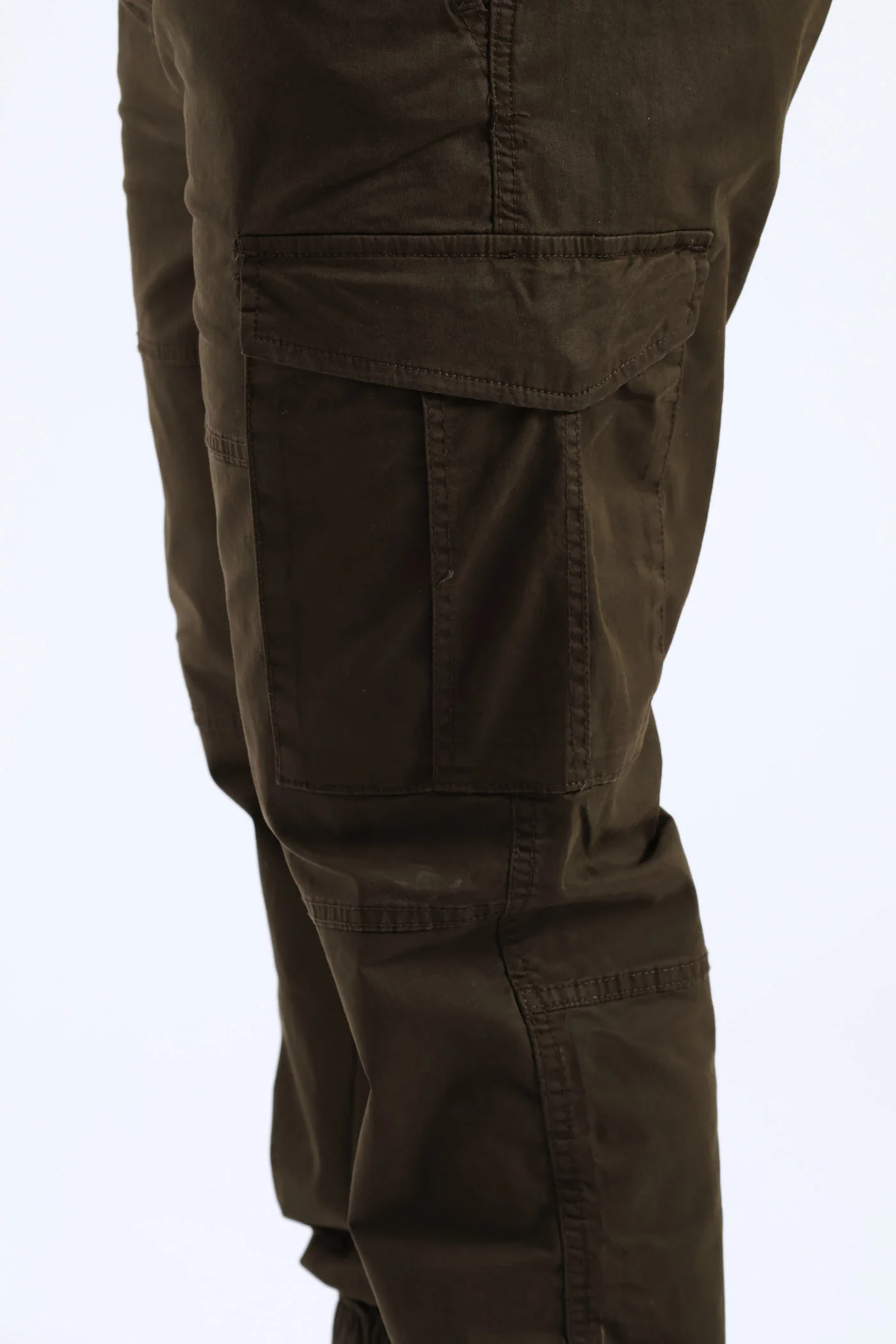 Bellows Pocket Cargo Jogger - Fatigue - Image 3