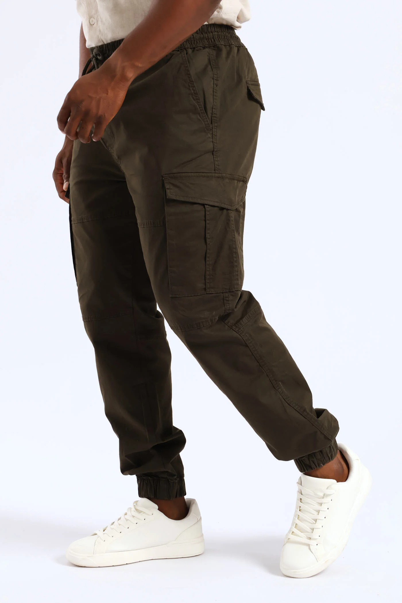 Bellows Pocket Cargo Jogger - Fatigue - Image 4