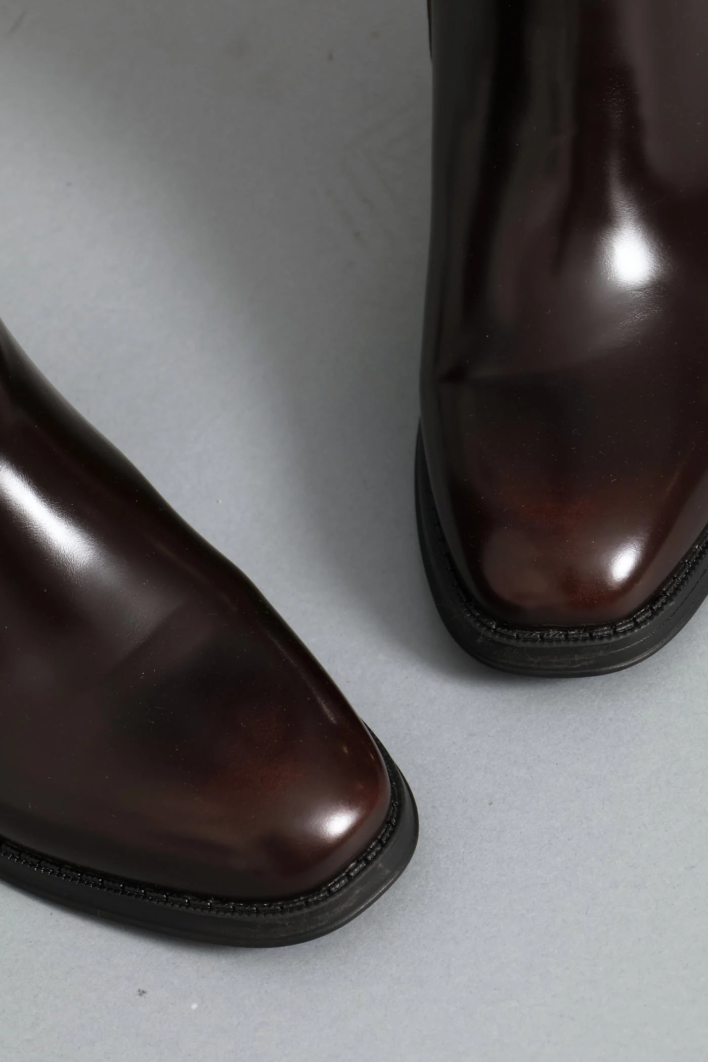 Belt & Buckle Detail Chelsea Boot - Chocolate - Image 6
