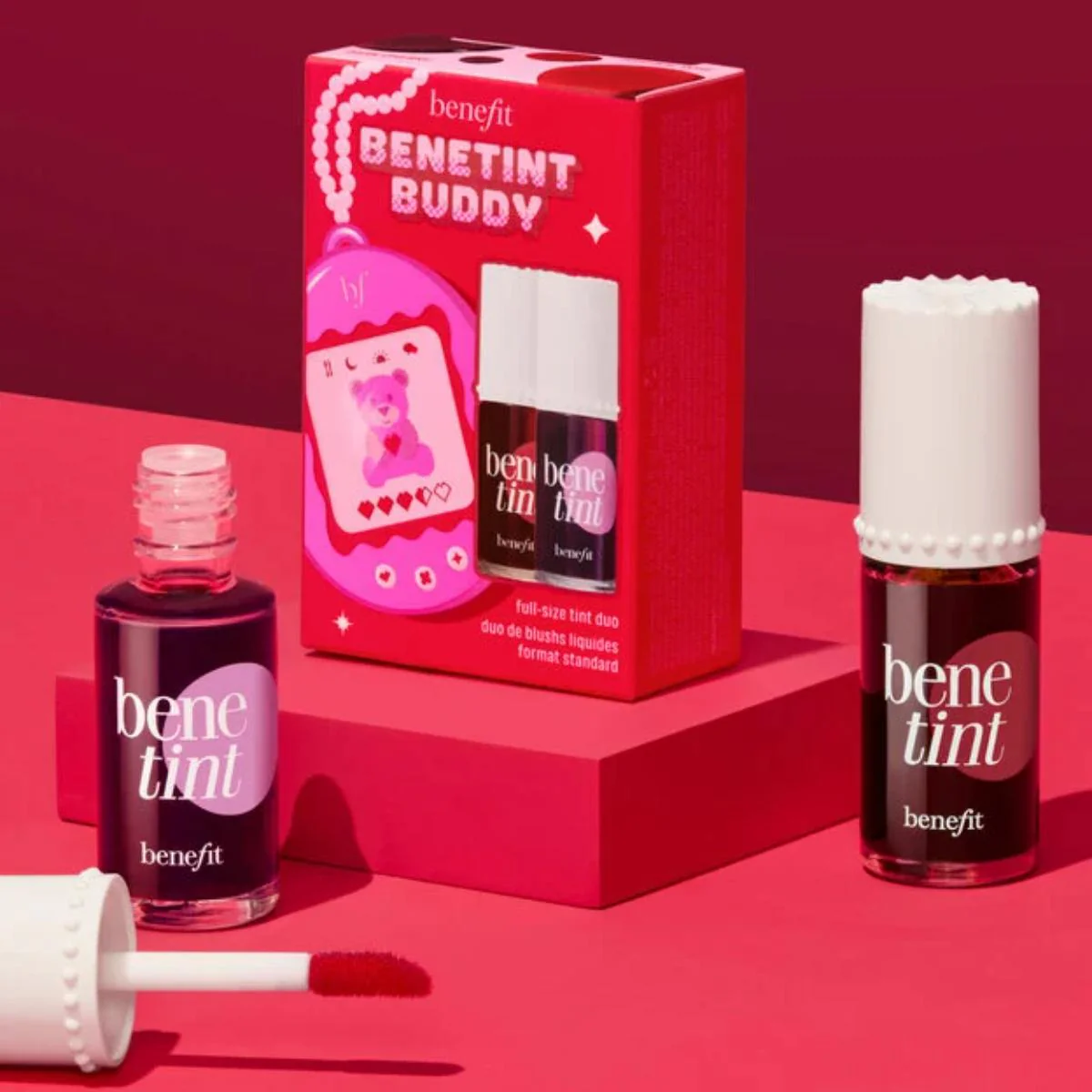 Benetint Buddy Lip & Cheek Tint Duo Gift Set - Image 7