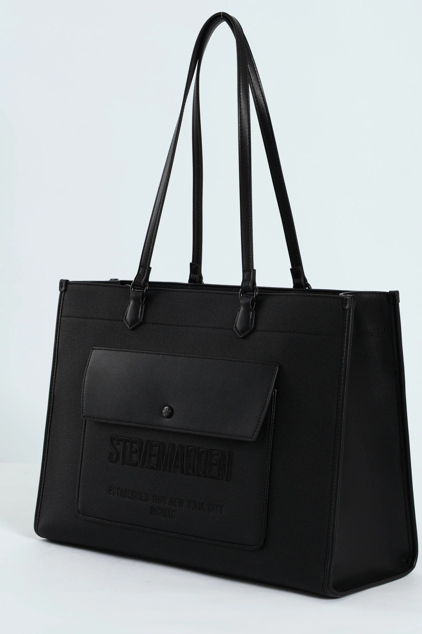 Bence Large Tote Bag - Black - Image 3