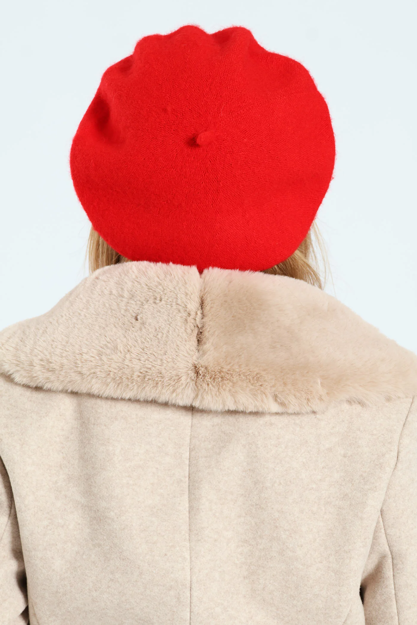 Beret - Red - Image 2