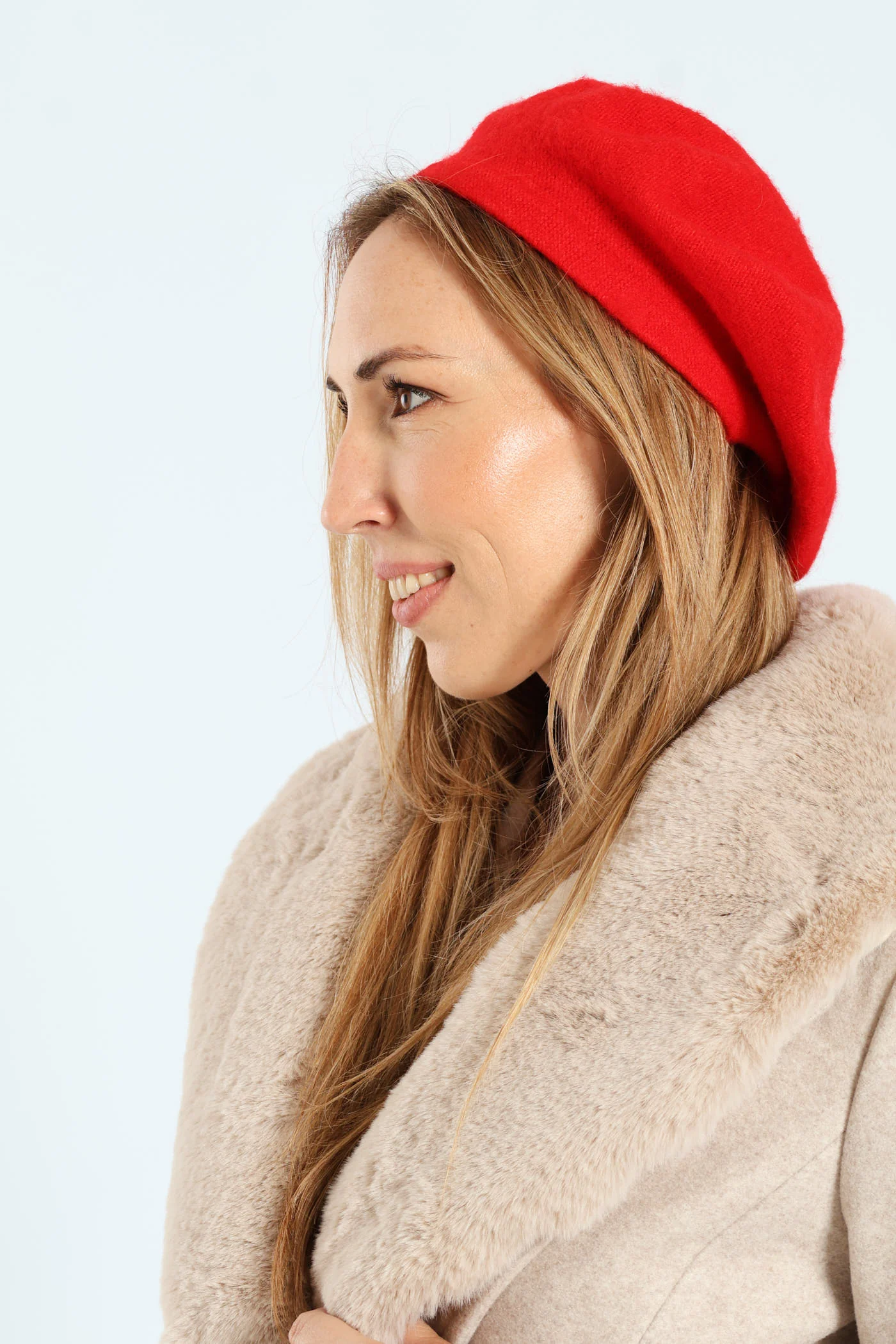 Beret - Red - Image 3