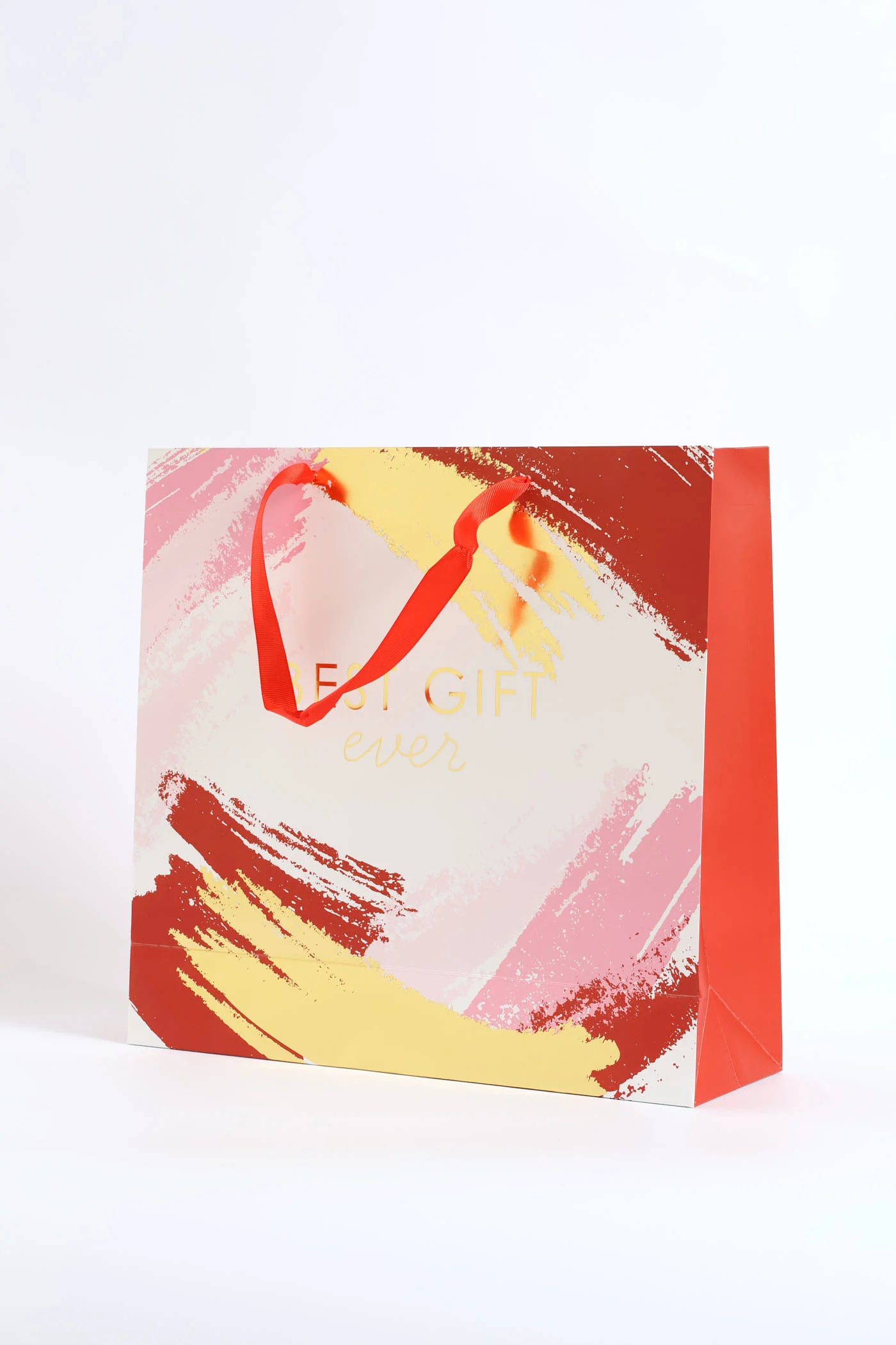 Best Gift Ever Gift Bag - Red - Image 2