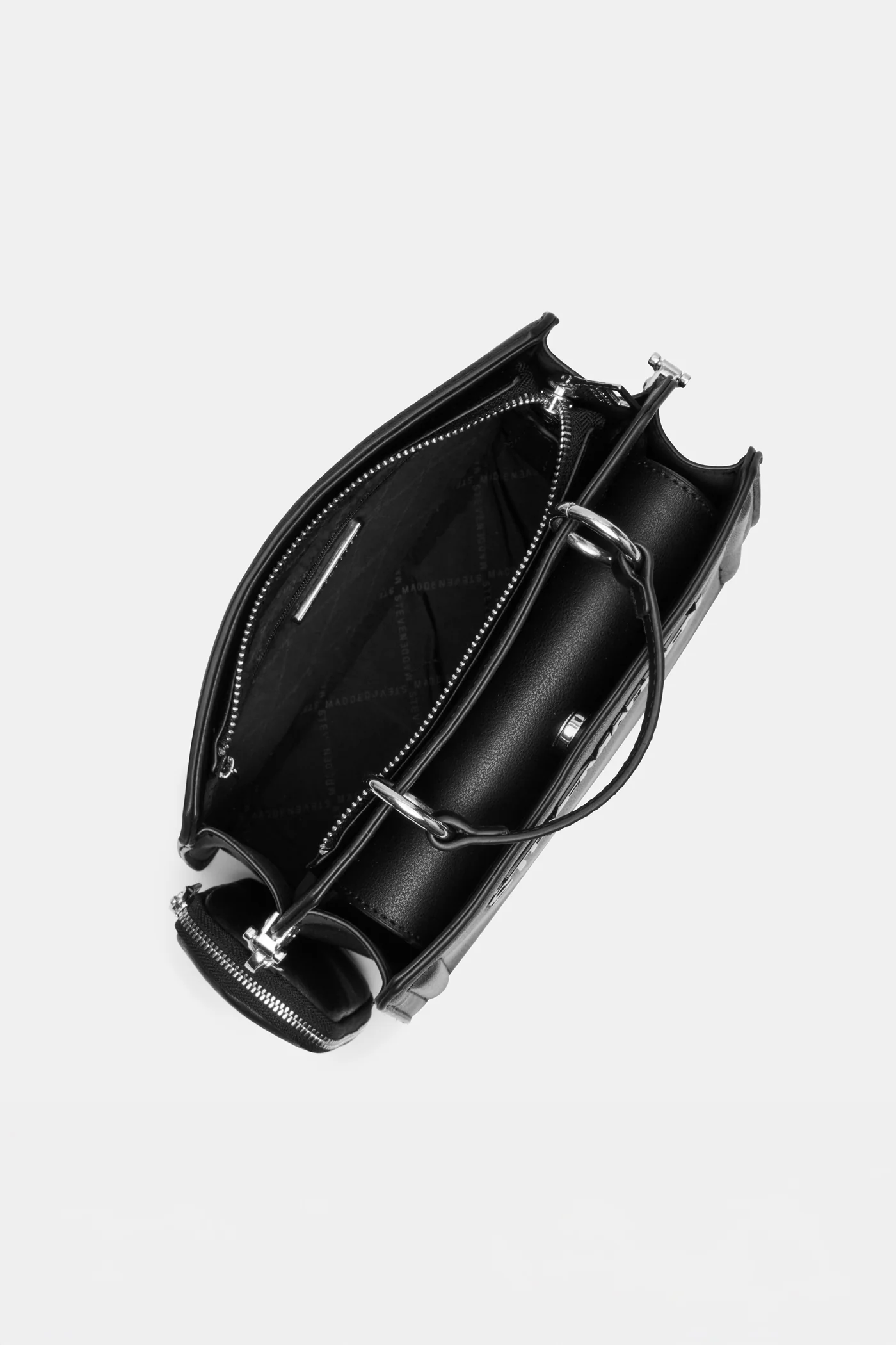 Bevelyn Top Handle Bag - Black - Image 2