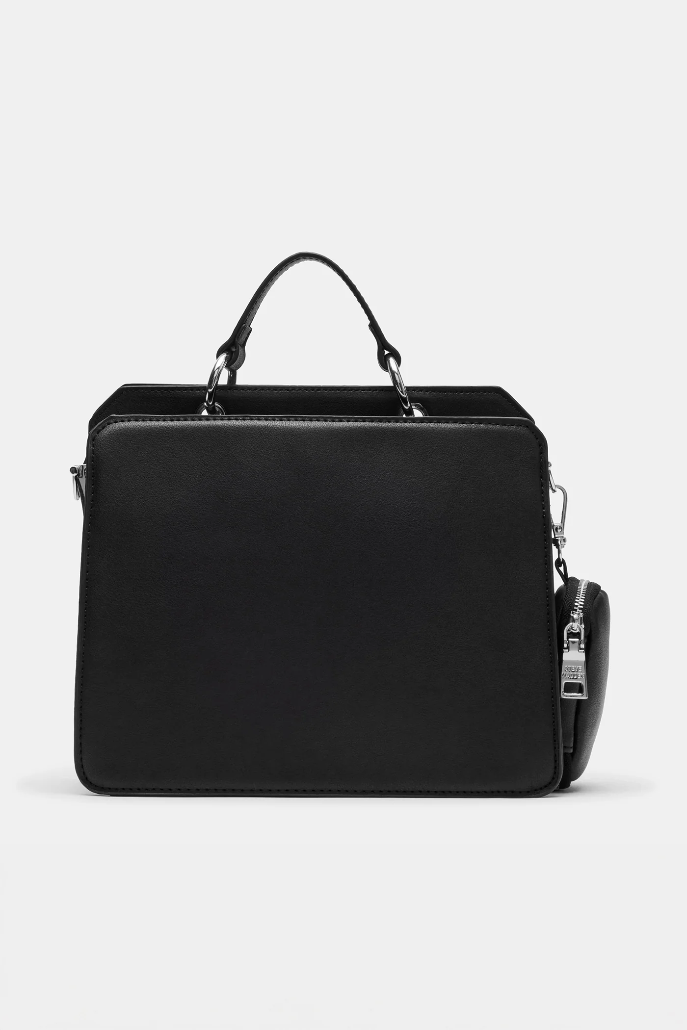 Bevelyn Top Handle Bag - Black - Image 5