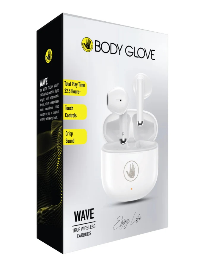 Wave True Wireless Earbuds White - Image 2