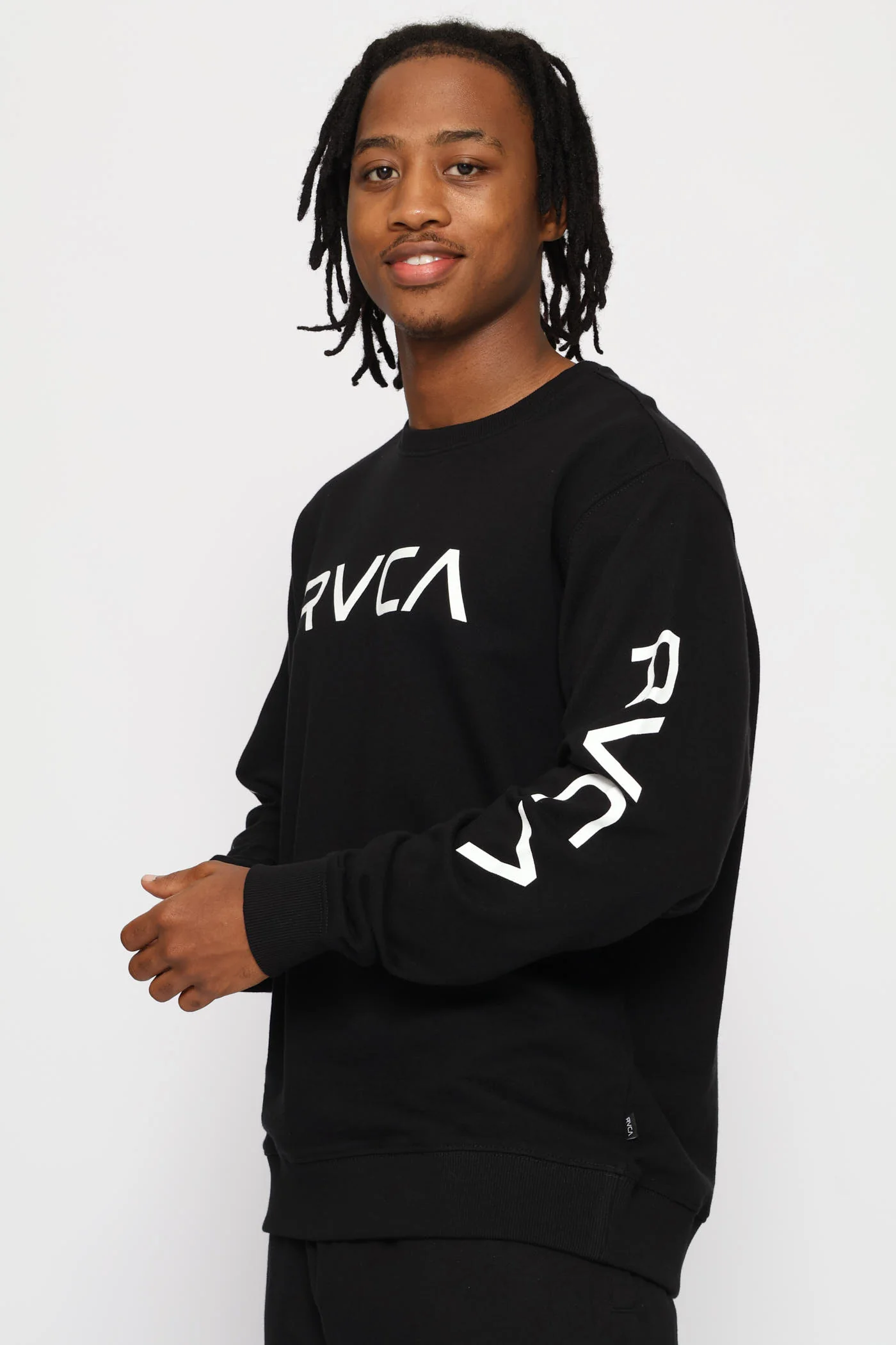 Big 3X Crew Top - Black - Image 2