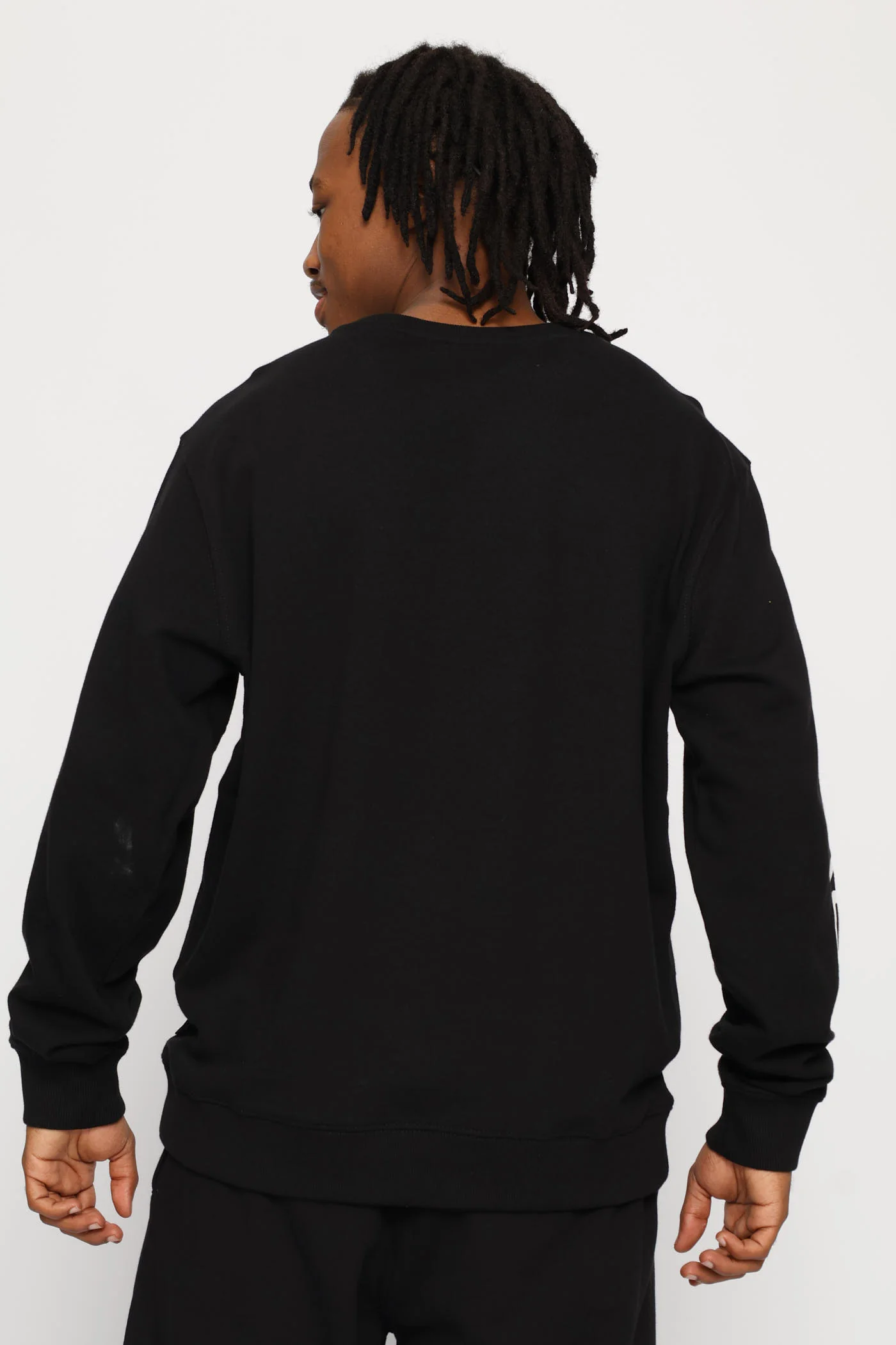Big 3X Crew Top - Black - Image 4