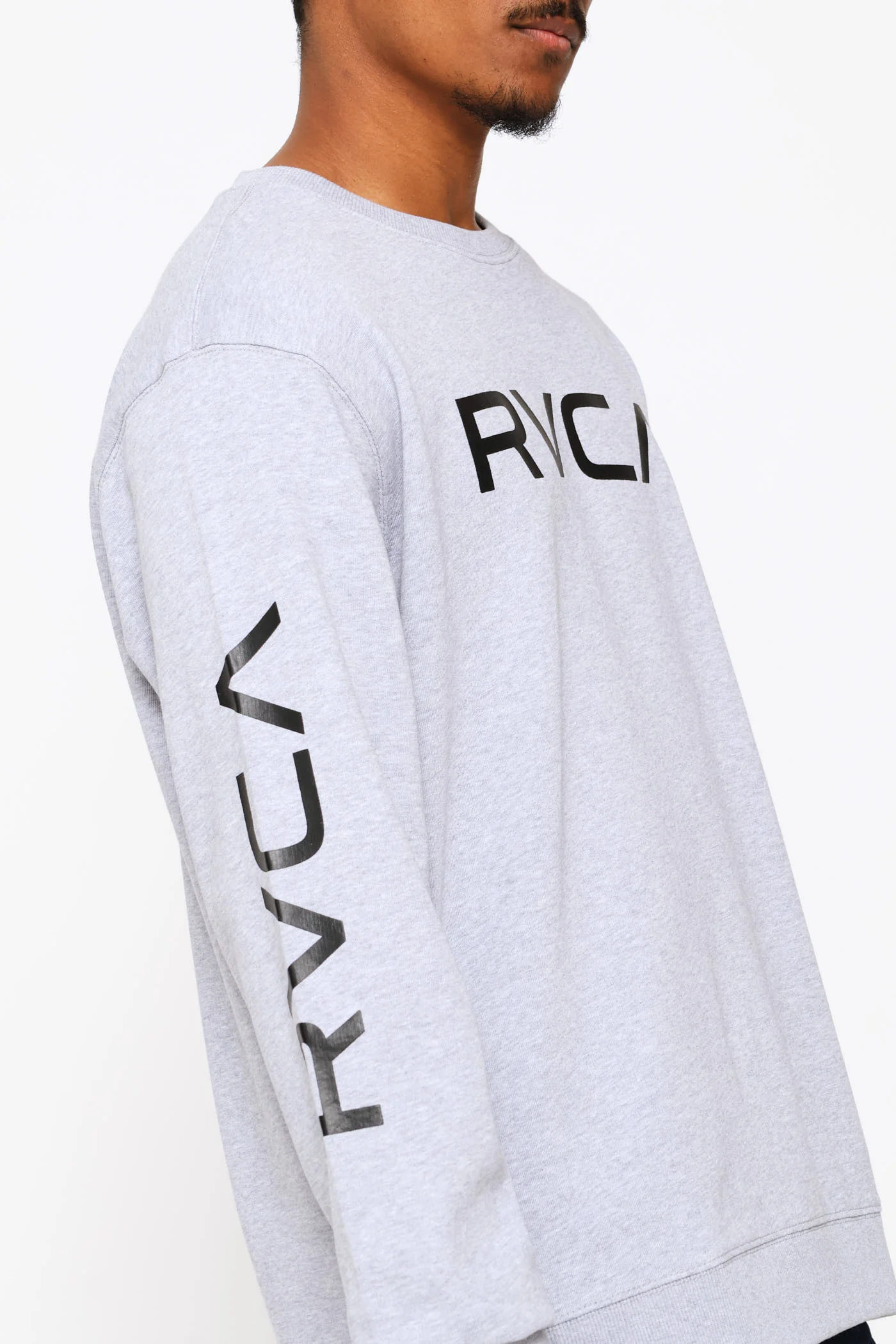 Big 3X Crew Top - Grey - Image 2