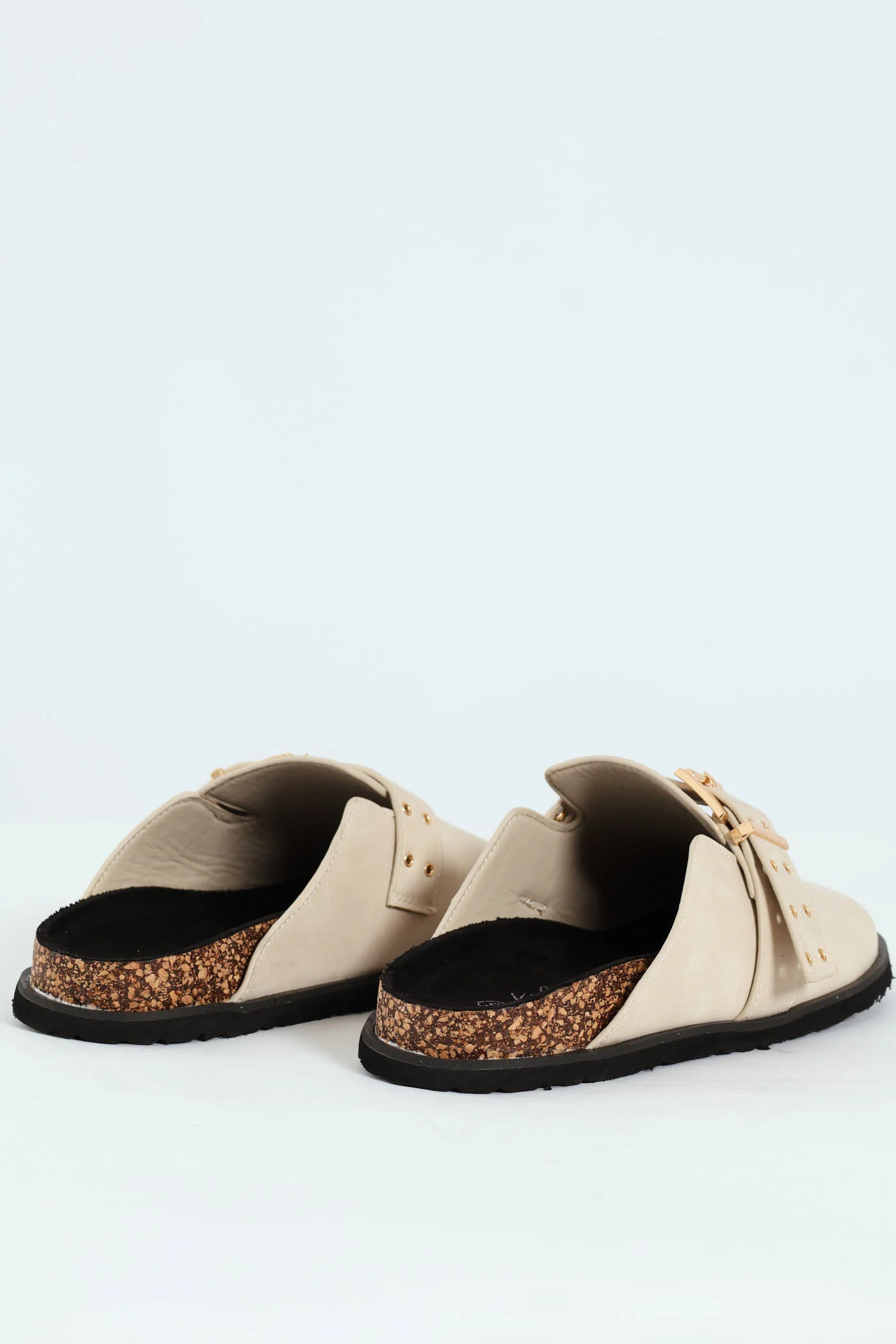 Big Buckle Push In Clog - Off White - Image 4