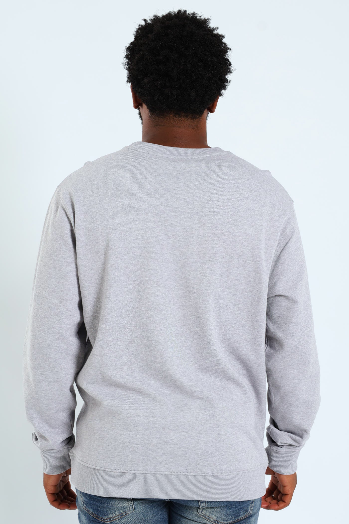 Big Crew Top - Grey Melange - Image 3