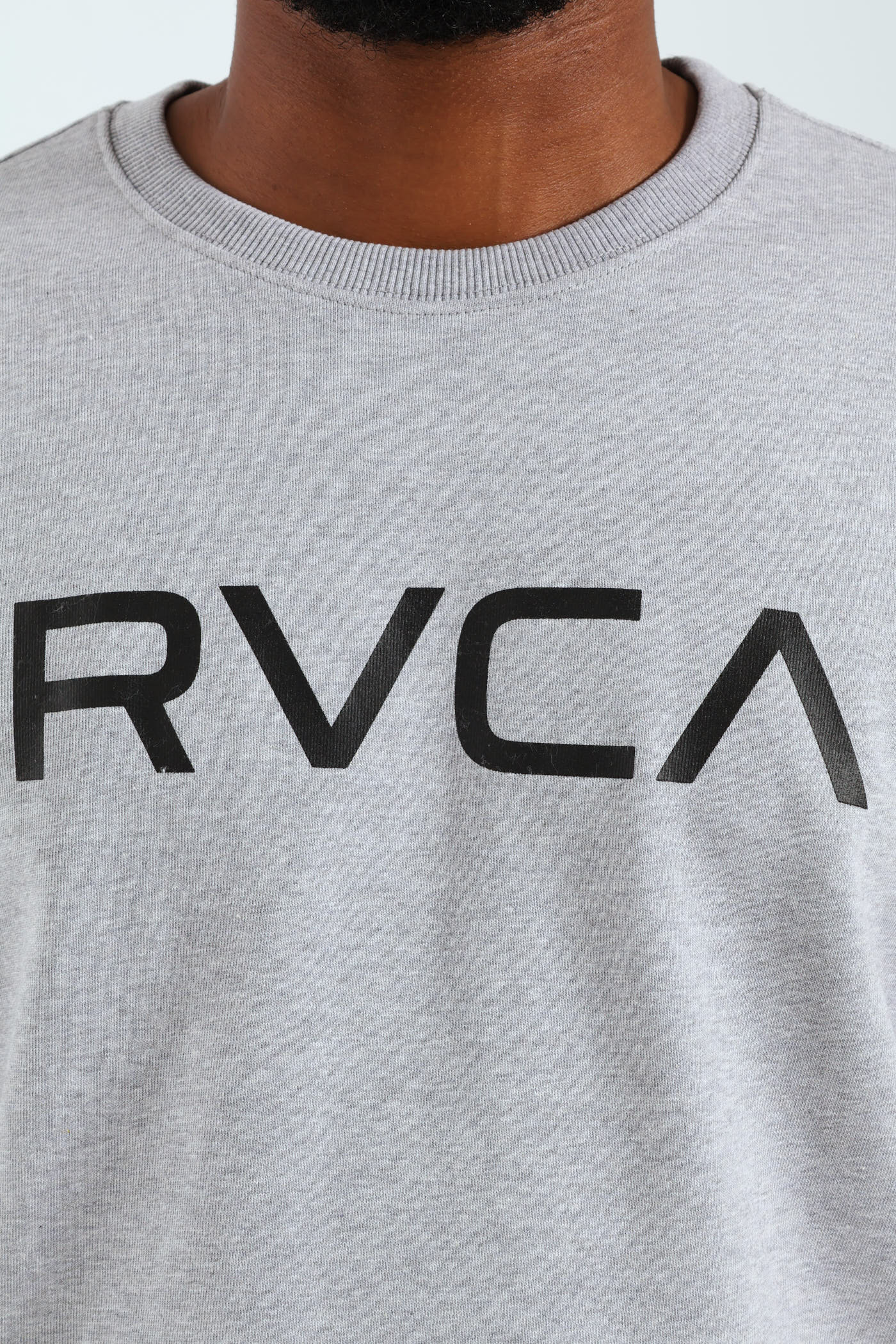 Big Crew Top - Grey Melange - Image 4