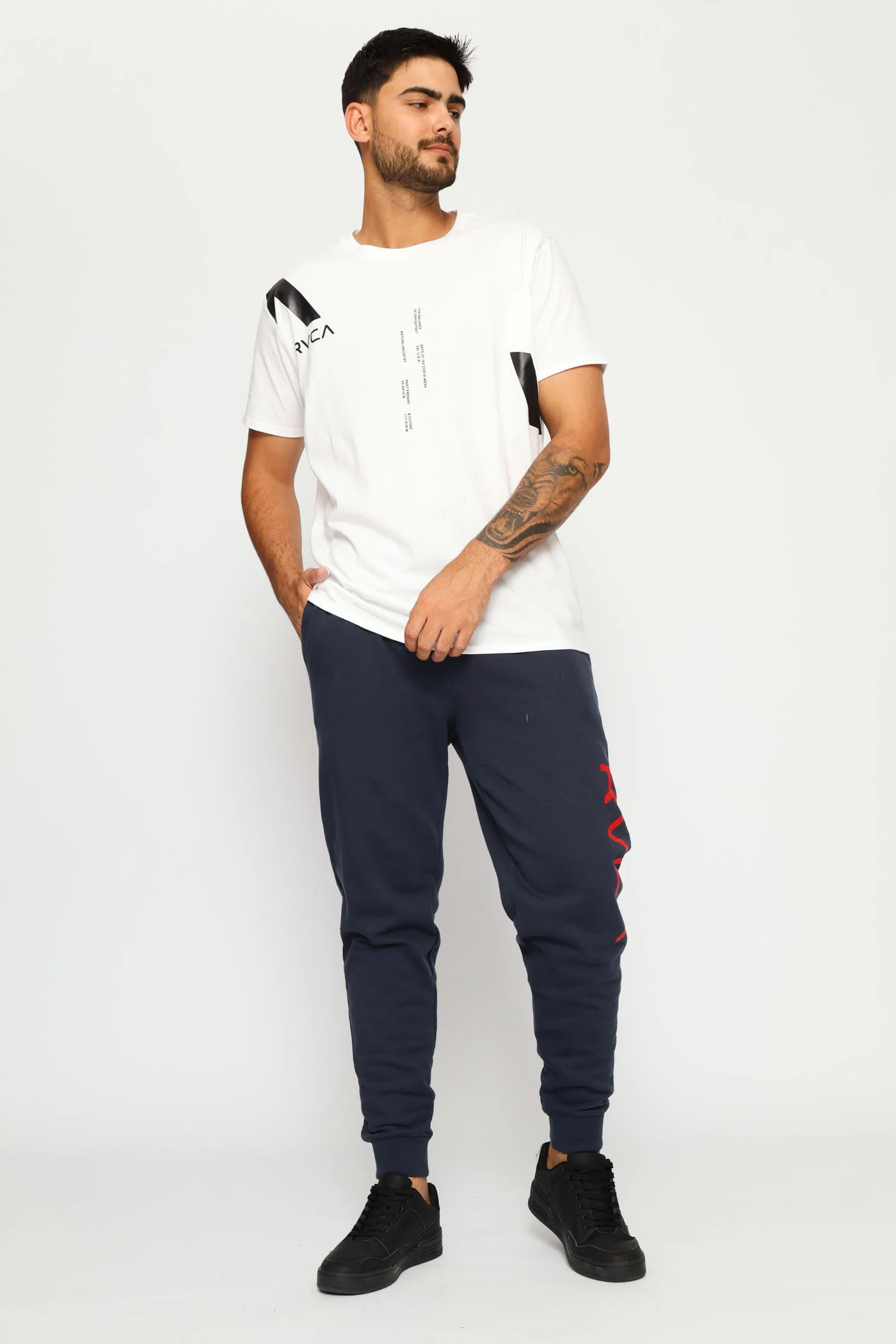 Big Embellished Trackpant - Navy - Image 2