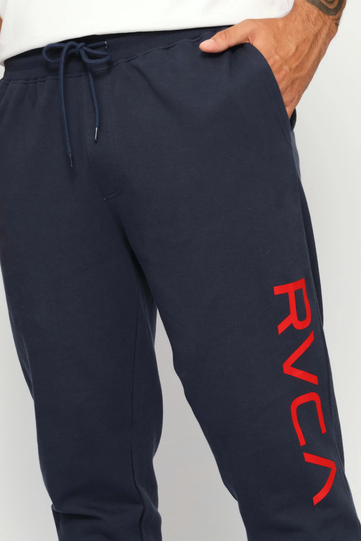 Big Embellished Trackpant - Navy - Image 5