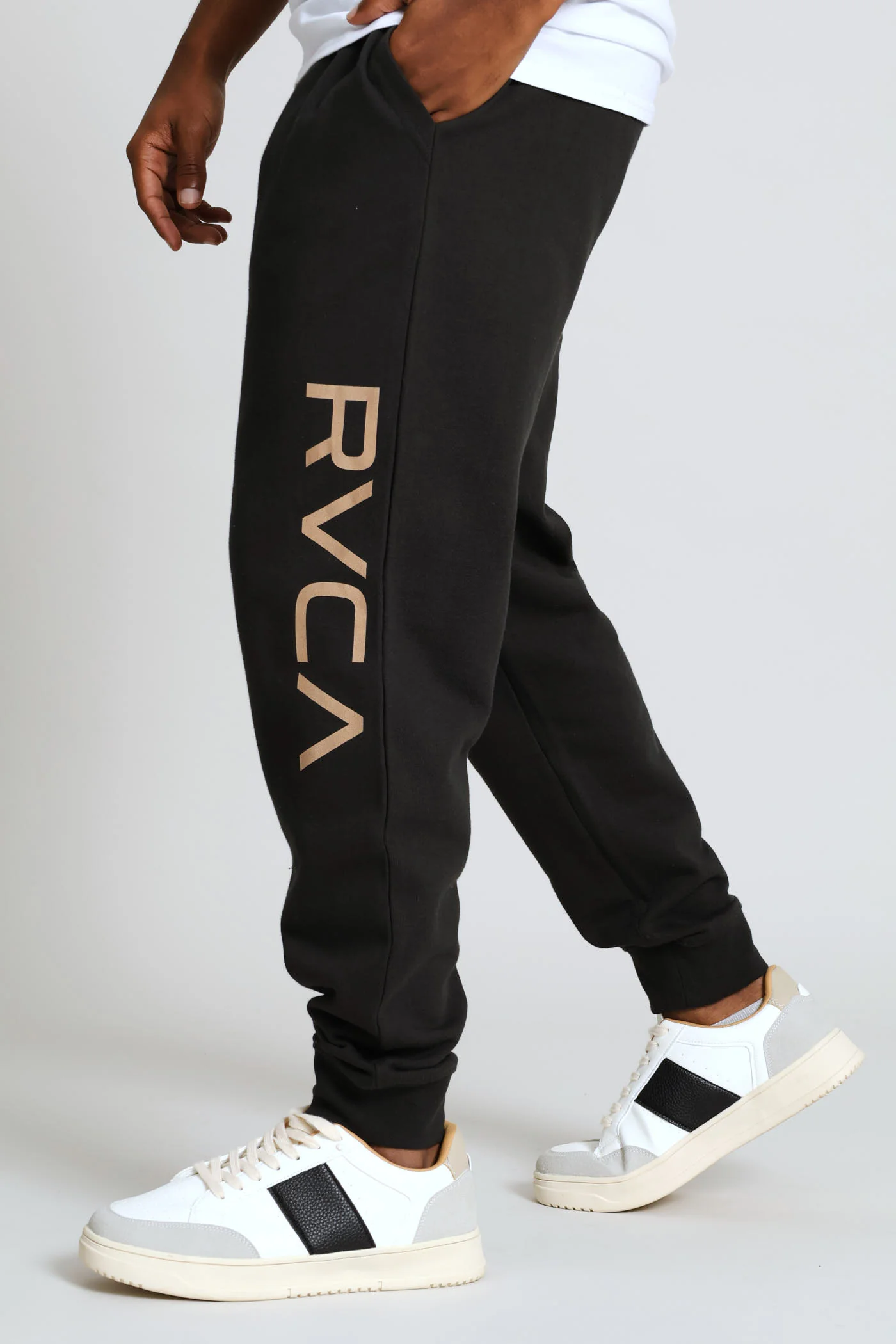 Big Embroidered Trackpant - Charcoal - Image 2