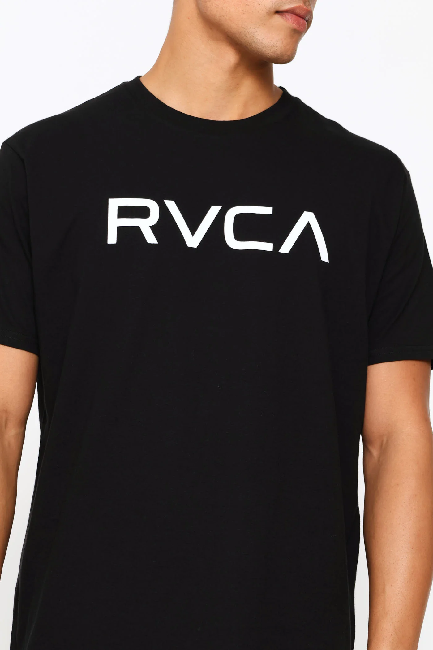 Big Logo Short Sleeve Tee - Black - Image 2