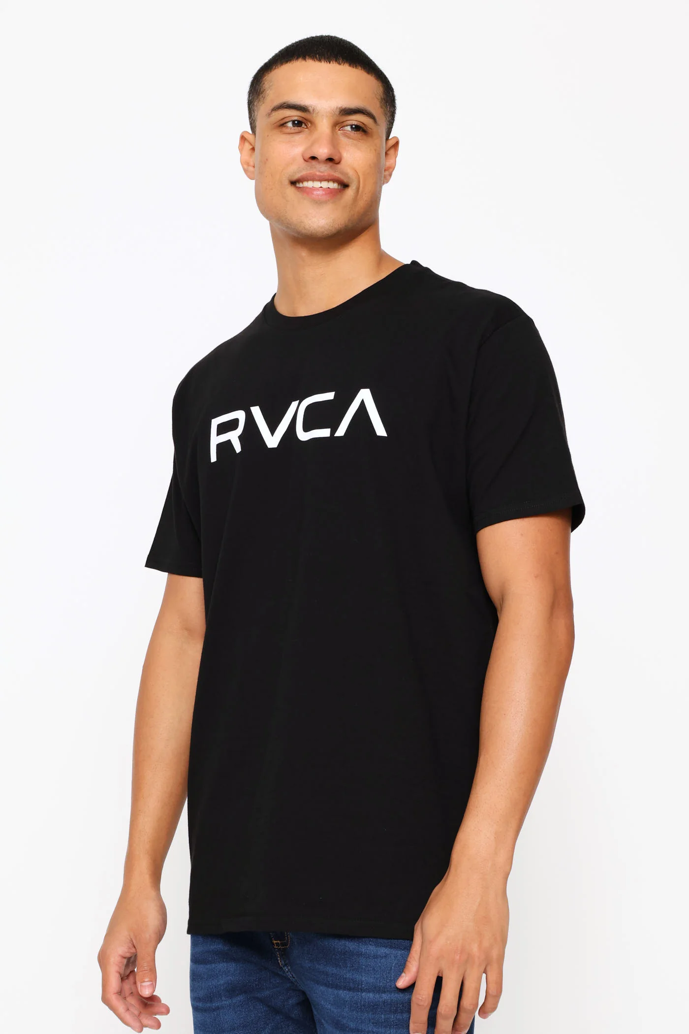 Big Logo Short Sleeve Tee - Black - Image 3